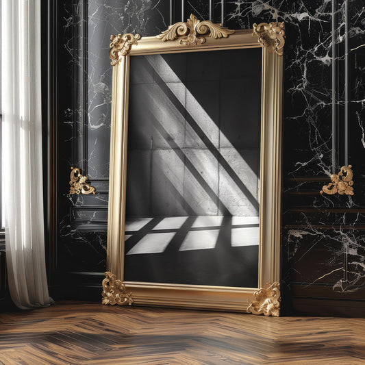 Urban Photography | Geometric Shadow Lines Print Black and White Architectural wall art print, black and white architectural poster, minimalist modern Scandinavian wall decor, Monohaus