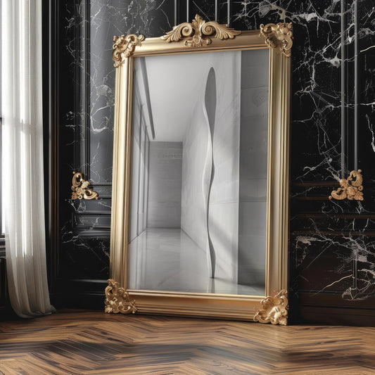 Urban Photography | Abstract Sculpture Art | Minimal Architectural Hallway Print wall art print, black and white architectural poster, minimalist modern Scandinavian wall decor, Monohaus