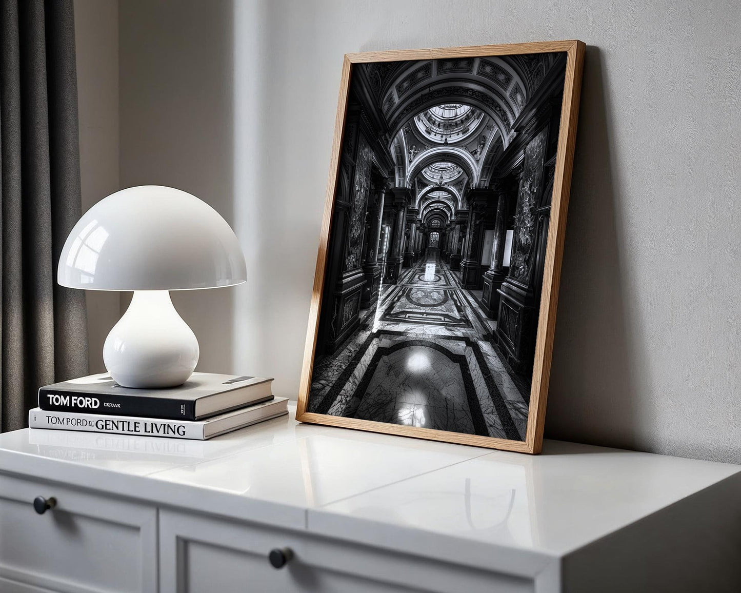 World Landmark | Vienna Baroque Architecture Art Print | Black and White Photography wall art print, black and white architectural poster, minimalist modern Scandinavian wall decor, Monohaus