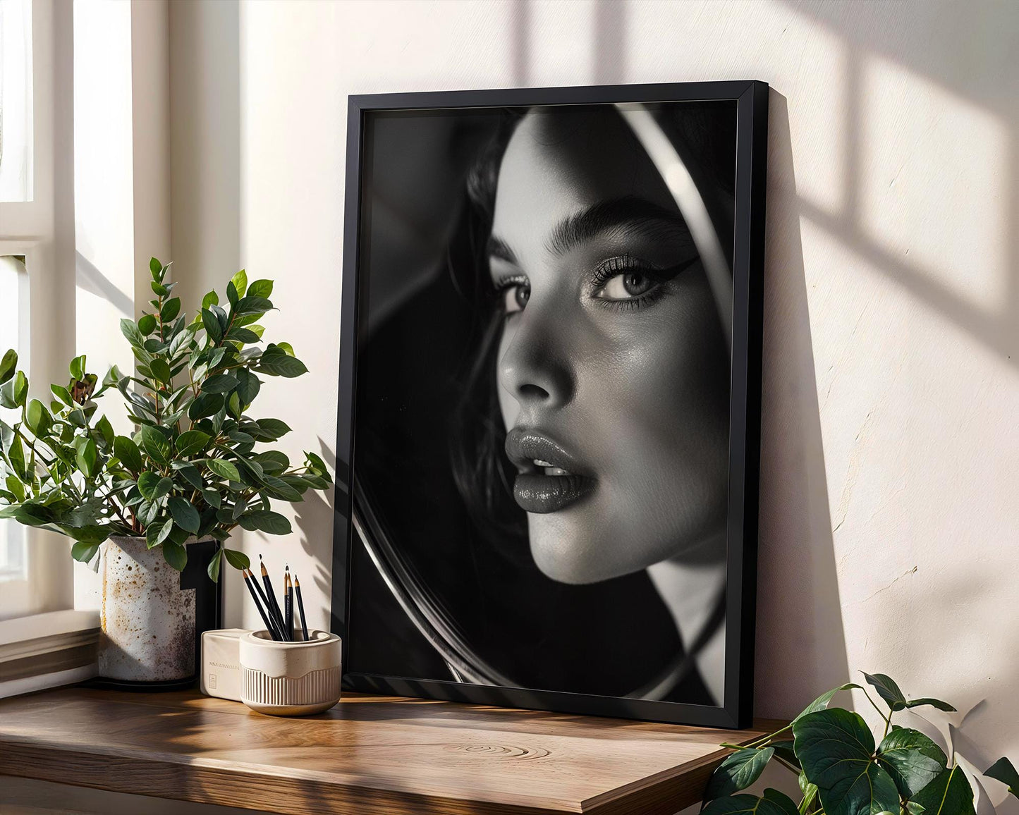 Minimal Wall Art | Retro Paris Fashion Print |  Glamour Photography wall art print, minimalist black and white poster, modern Scandinavian wall decor, Monohaus