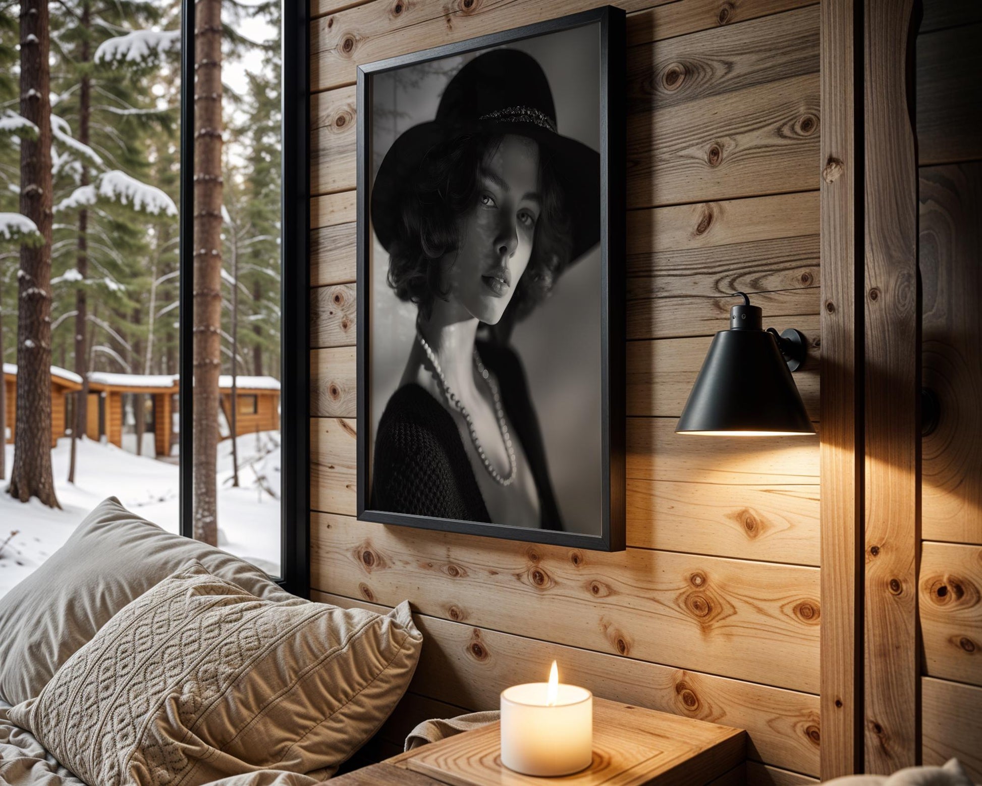 Minimal Wall Art | Retro Paris Fashion Print |  Monochrome Photography wall art print, minimalist black and white poster, modern Scandinavian wall decor, Monohaus