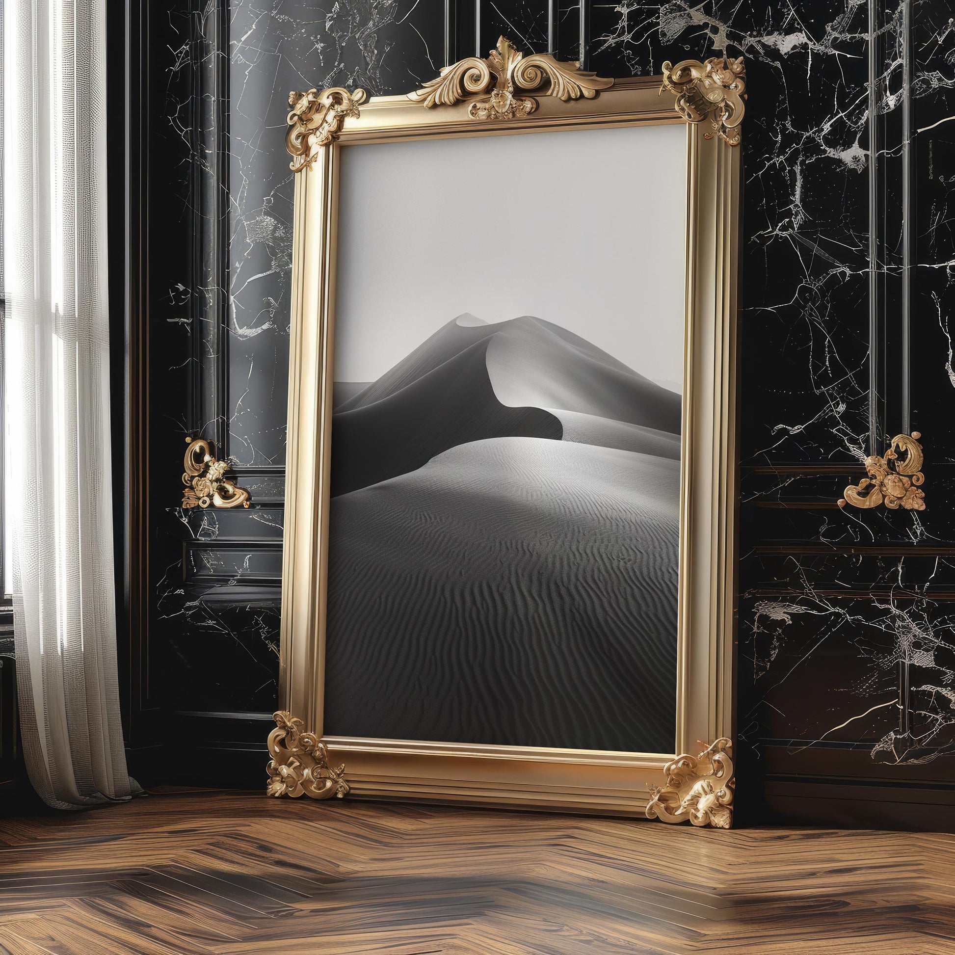 Botanical Photo | Desert Dune Abstract Print | Minimalist Scandi Landscape Photography abstract wall art print, geometric minimalist poster, modern Scandinavian decor, Monohaus