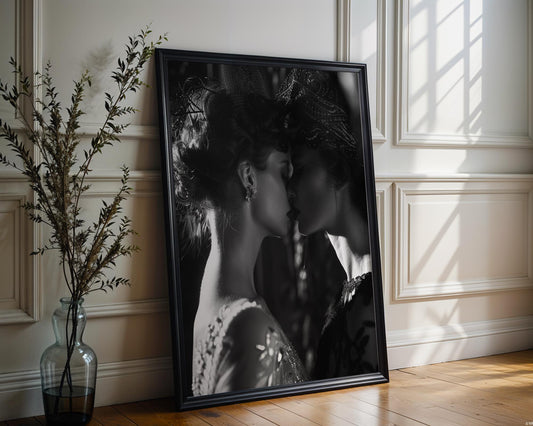 Minimal Wall Art Black and White Fashion Portrait Print | Minimalist Home Decor wall art print, minimalist black and white poster, modern Scandinavian wall decor, Monohaus