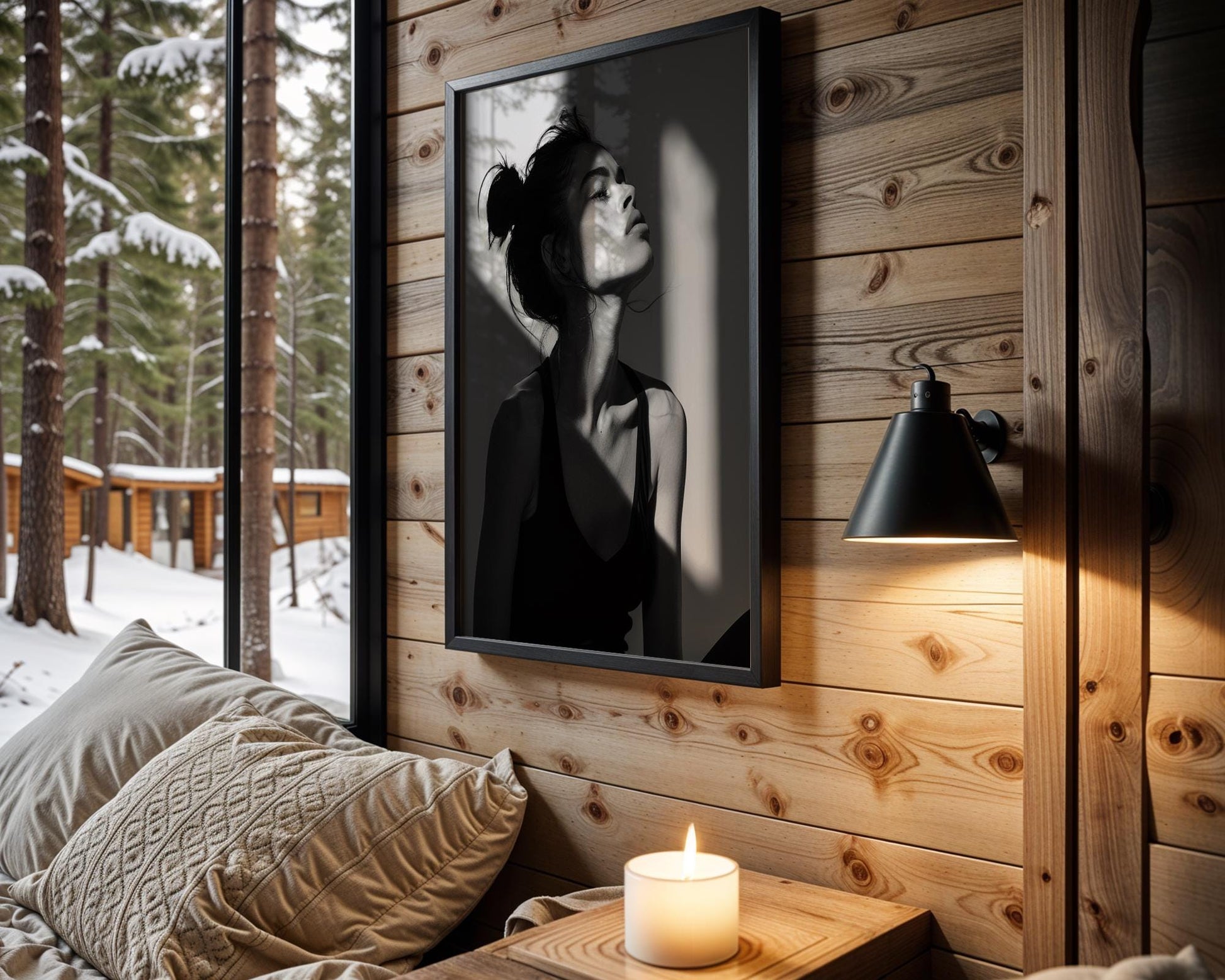 Minimal Wall Art | Retro Paris Fashion Print |  Luxury Photography wall art print, minimalist black and white poster, modern Scandinavian wall decor, Monohaus