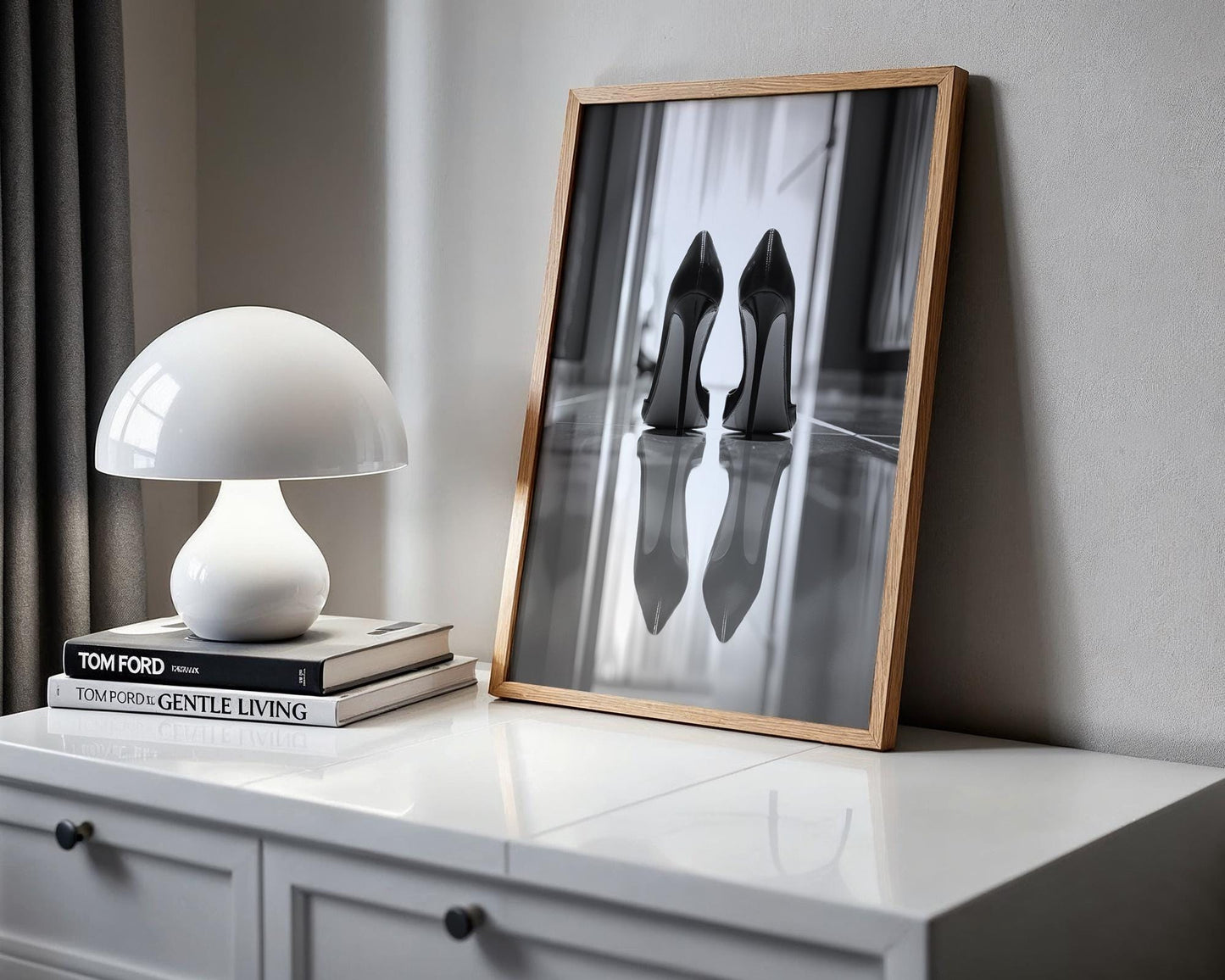 Minimal Wall Art | Fashion High Heels Photography | Designer Print wall art print, minimalist black and white poster, modern Scandinavian wall decor, Monohaus