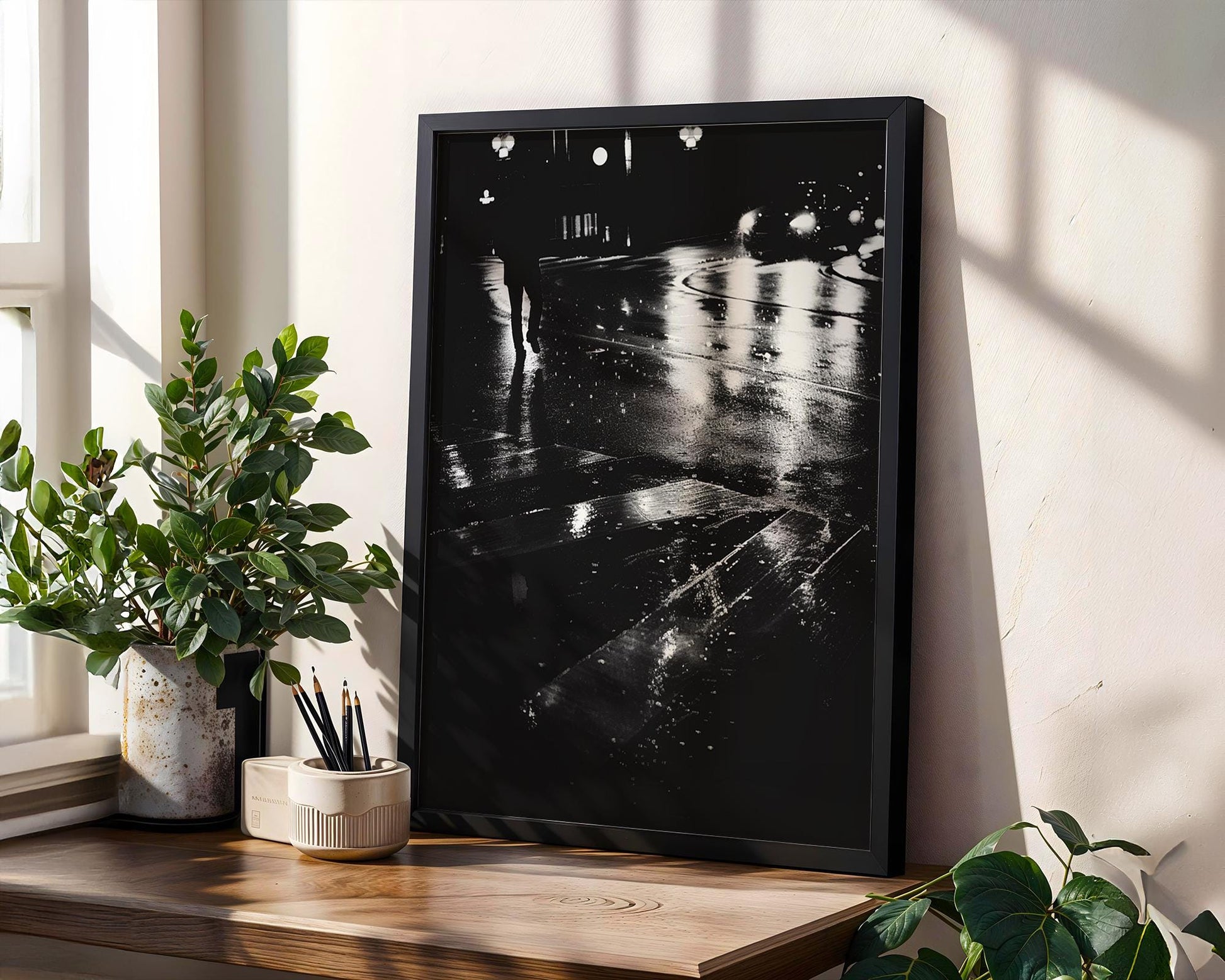 Brutalist Tunnel Photography Print | Black and White Architecture, Modern Urban Wall Art wall art print, black and white architectural poster, minimalist modern Scandinavian wall decor, Monohaus