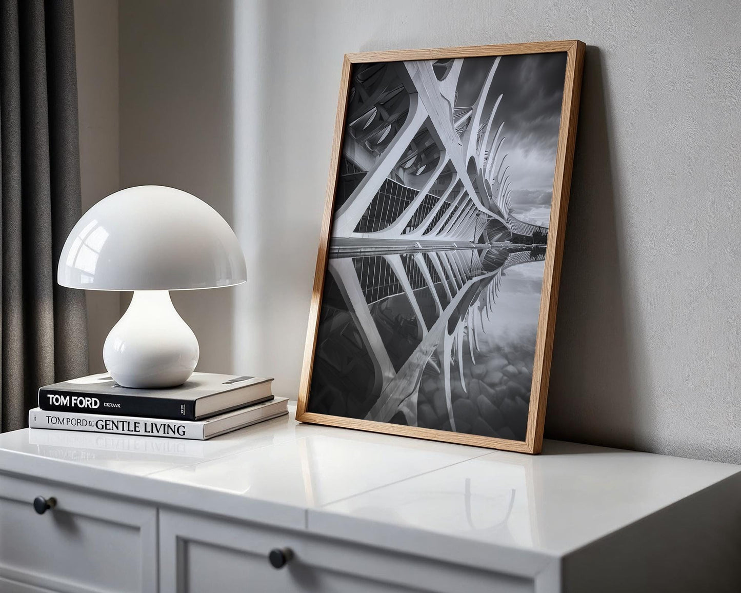 World Landmark | Valencia Architecture Print | Black and White Photography, Modern Minimalist Wall Art wall art print, black and white architectural poster, minimalist modern Scandinavian wall decor, Monohaus