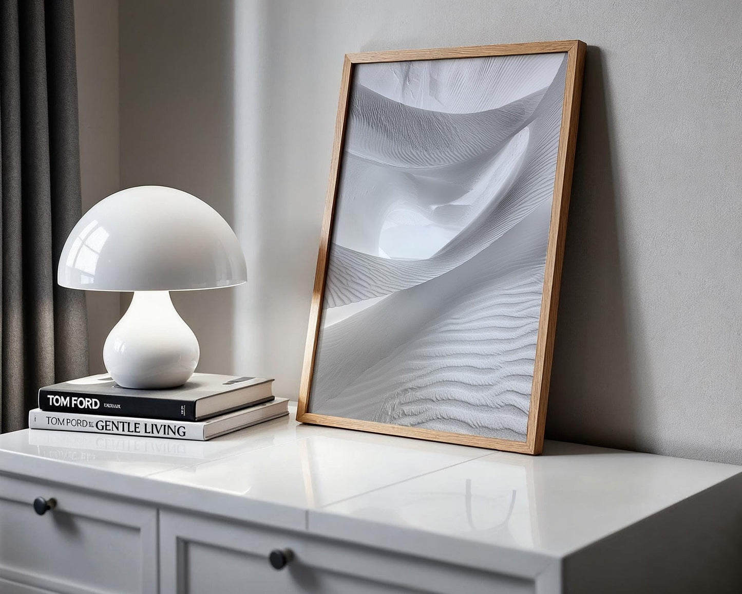 Minimal Wall Art Black and White Abstract Landscape | Fine Art Print abstract wall art print, geometric minimalist poster, modern Scandinavian decor, Monohaus