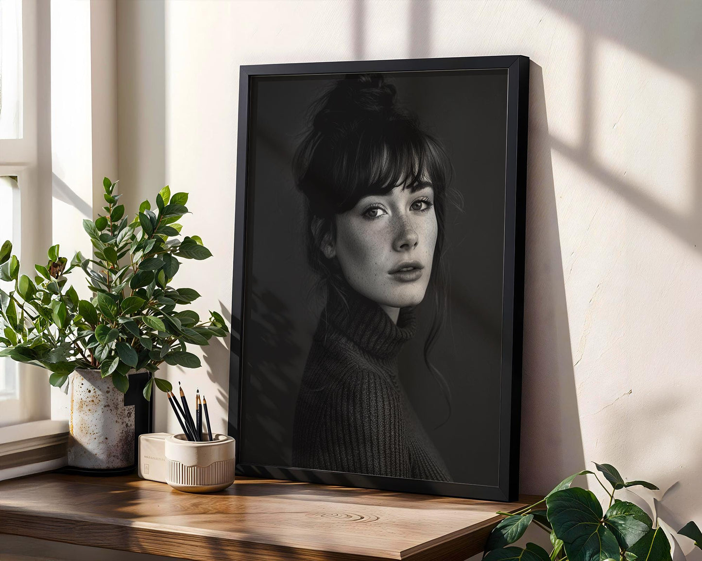 Minimal Wall Art | Retro Paris Fashion Print |  Monochrome Photography wall art print, minimalist black and white poster, modern Scandinavian wall decor, Monohaus