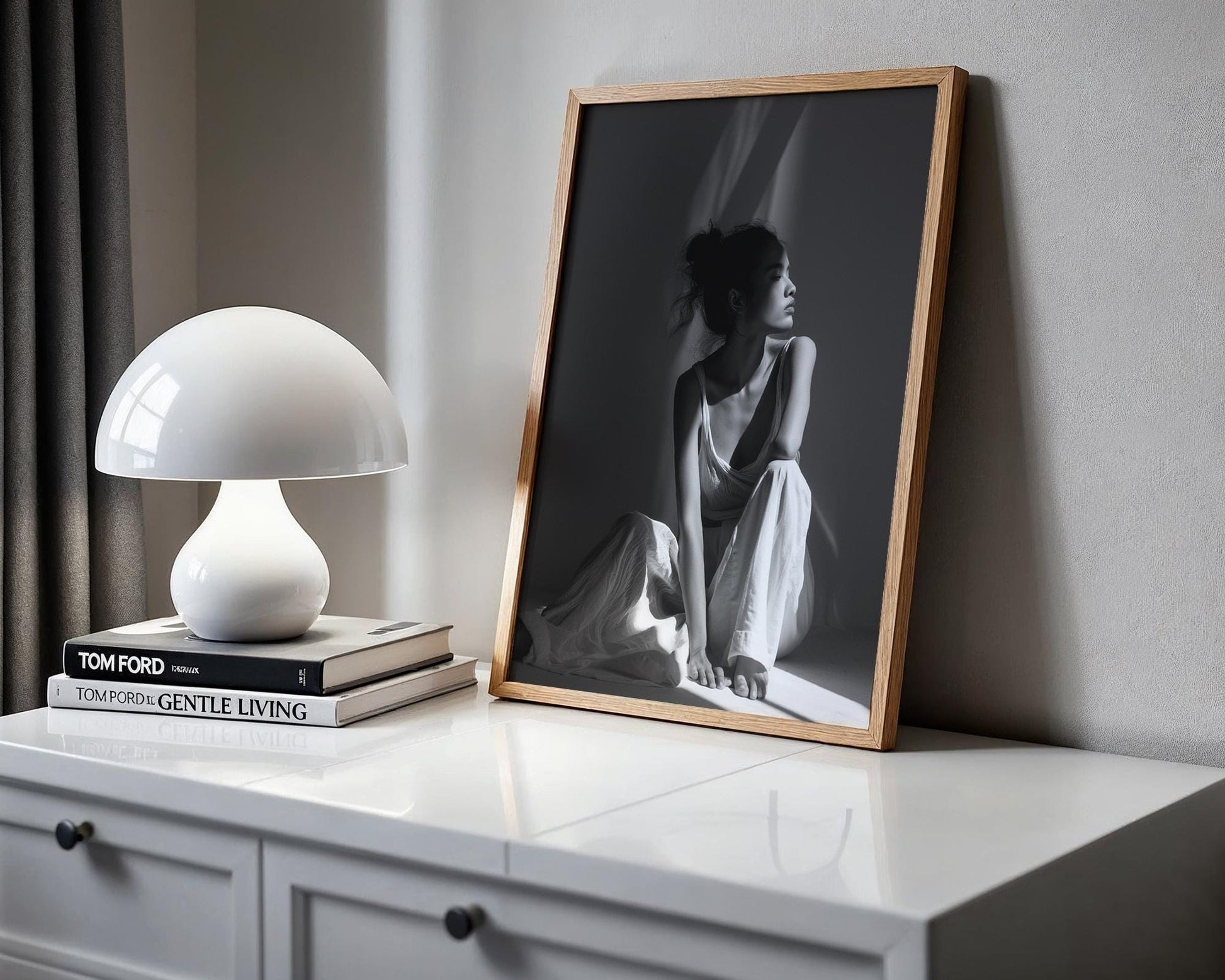 Minimal Wall Art | Retro Paris Fashion Print |  Luxury Photography wall art print, minimalist black and white poster, modern Scandinavian wall decor, Monohaus