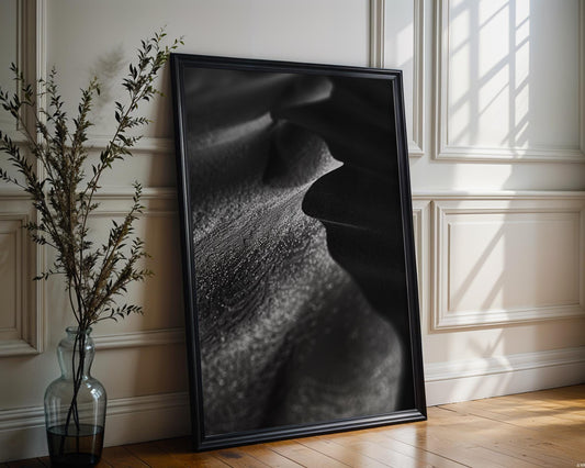 Abstract Fabric Texture Print | Black and White Photography, Minimalist Wall Art abstract wall art print, geometric minimalist poster, modern Scandinavian decor, Monohaus