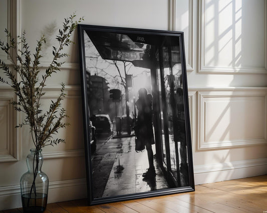 Urban Photography | Black and White Street Photography Print | Modern Minimalist Wall Art black and white photo print, minimalist monochrome wall art poster for modern interiors, Monohaus