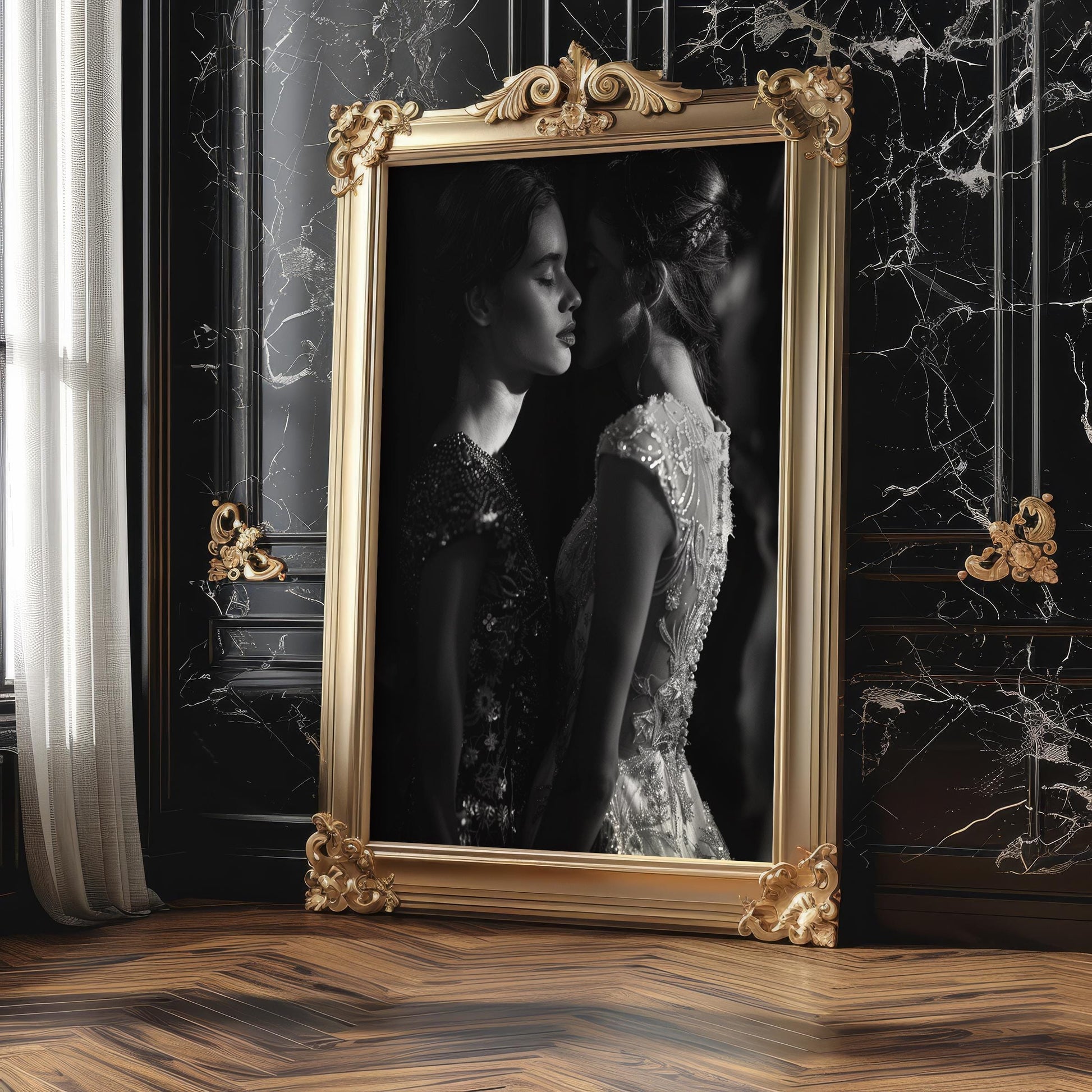 Minimal Wall Art Black and White Fashion Portrait | Modern Minimalist Fine Art Print wall art print, minimalist black and white poster, modern Scandinavian wall decor, Monohaus