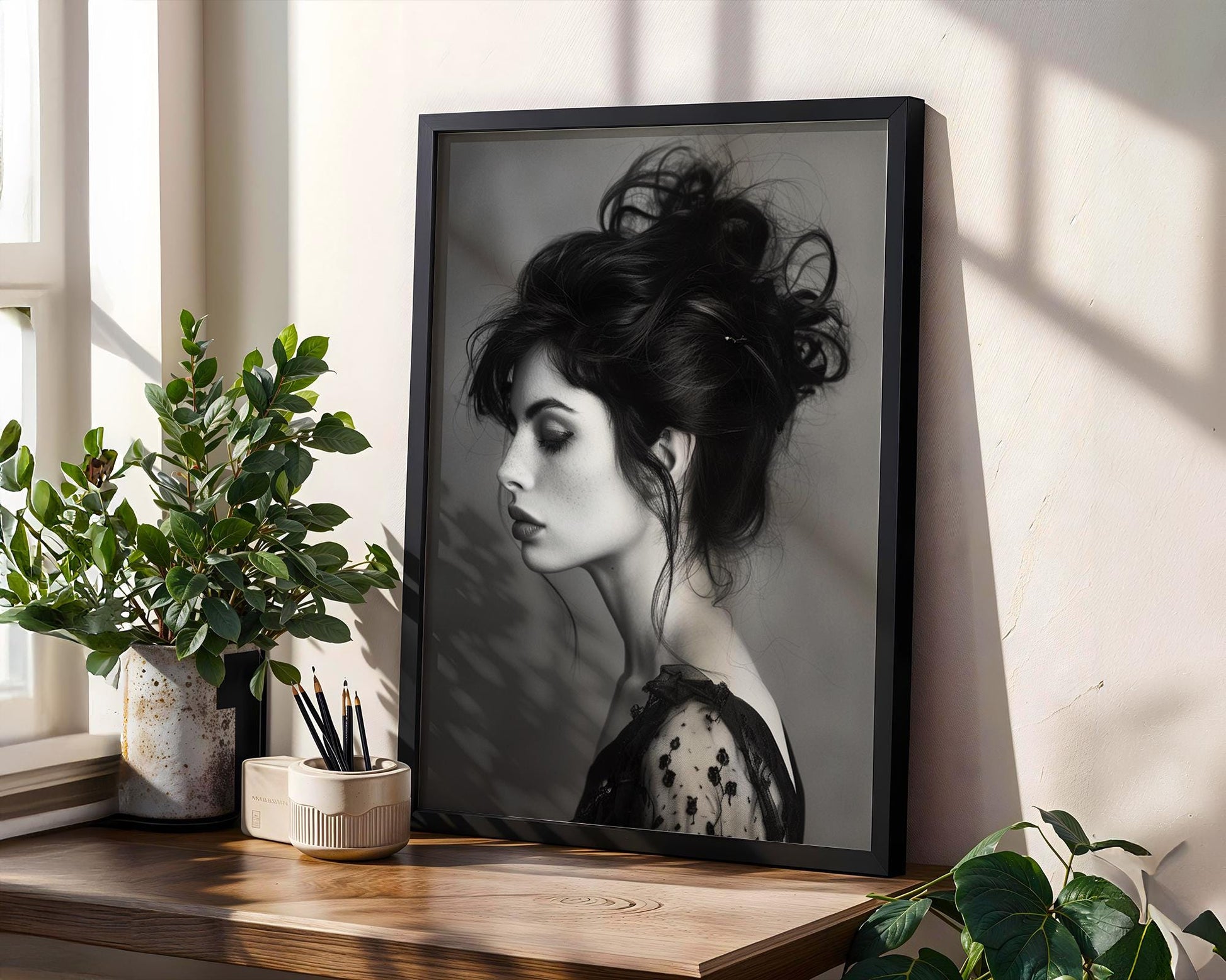 Minimal Wall Art Luxury Fashion | Black and White Fine Art Photography Print wall art print, minimalist black and white poster, modern Scandinavian wall decor, Monohaus