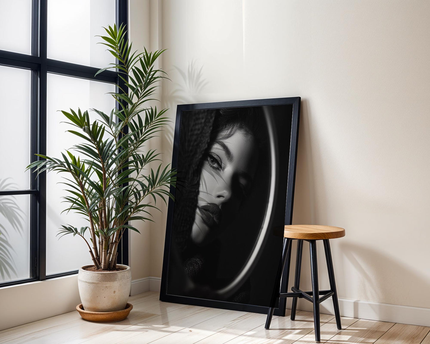 Minimal Wall Art Luxury Fashion | Black and White Fine Art Photography Print wall art print, minimalist black and white poster, modern Scandinavian wall decor, Monohaus