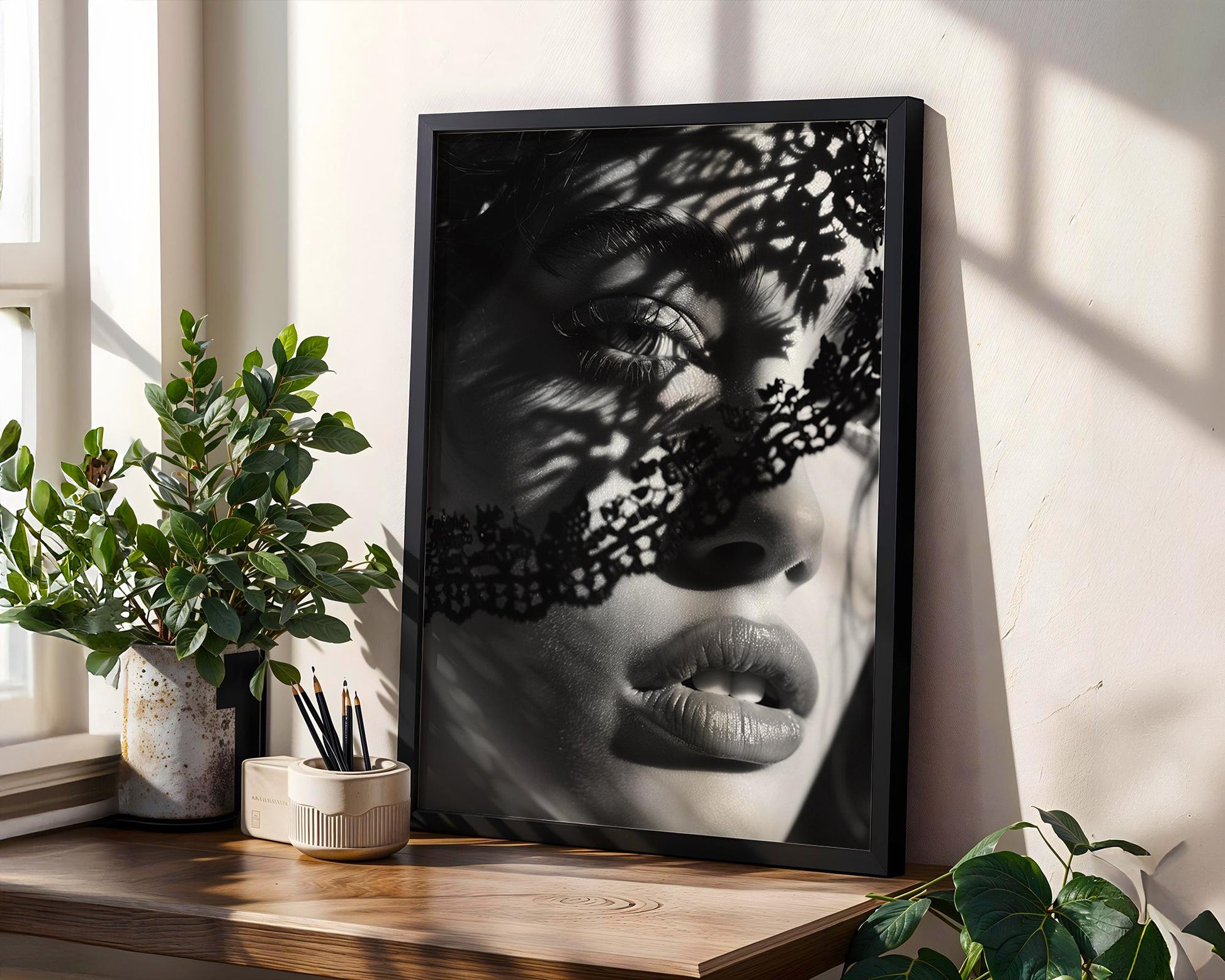 Minimal Wall Art | Retro Paris Fashion Print |  Monochrome Photography wall art print, minimalist black and white poster, modern Scandinavian wall decor, Monohaus