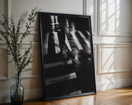 Urban Photography | Noir Print | Minimalist Black and White Fine Art Poster black and white photo print, minimalist monochrome wall art poster for modern interiors, Monohaus