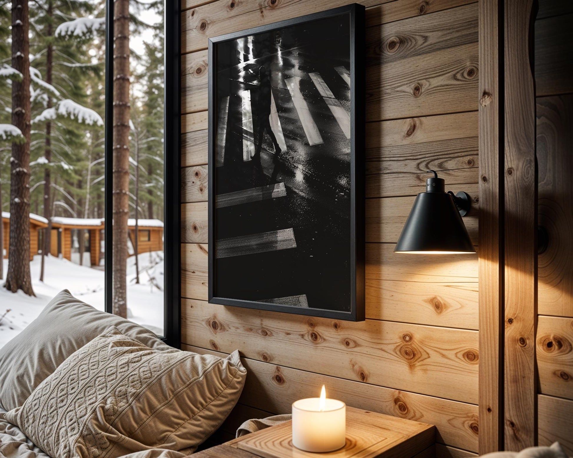 Urban Photography | Noir Print | Minimalist Black and White Fine Art Poster black and white photo print, minimalist monochrome wall art poster for modern interiors, Monohaus