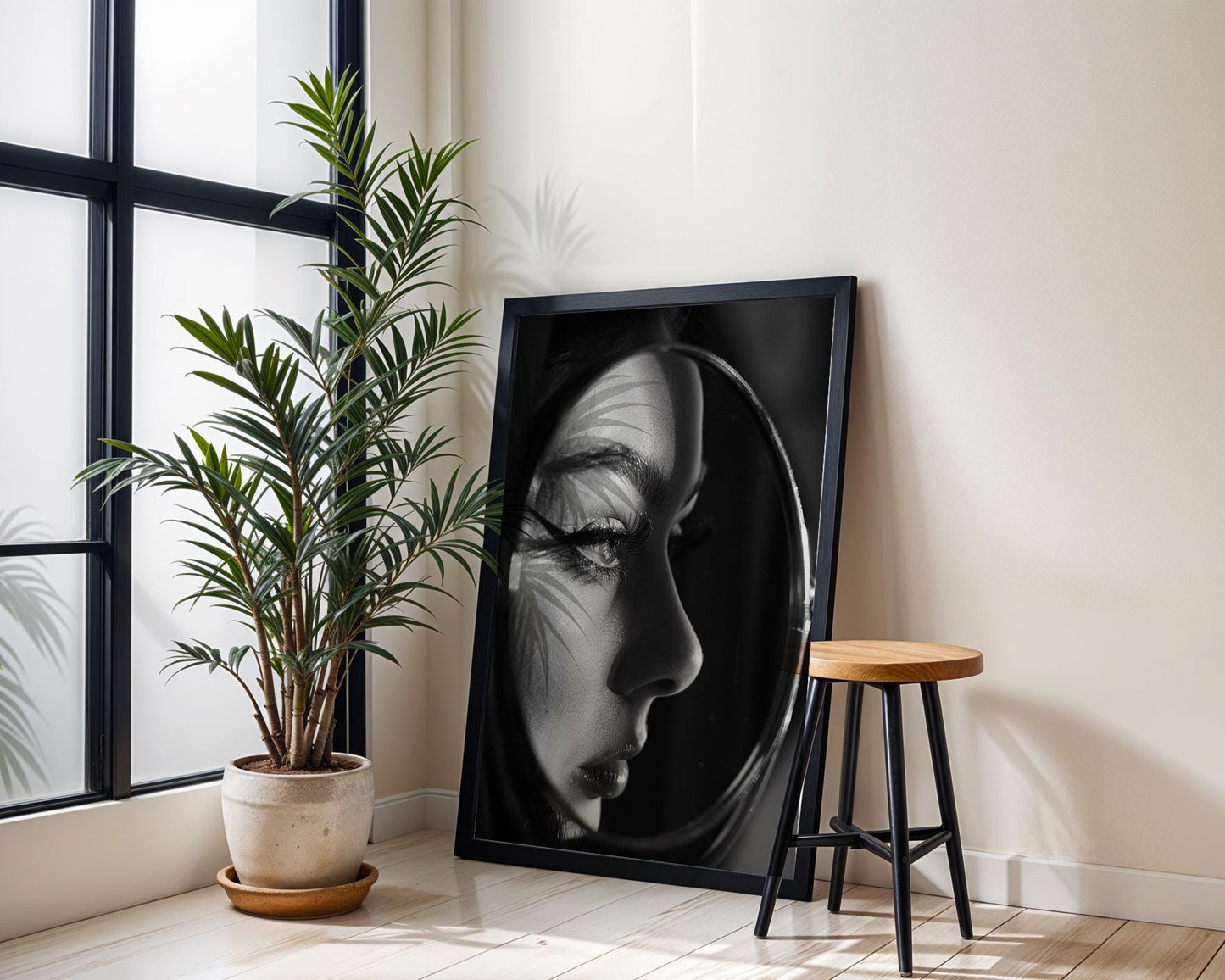 Minimal Wall Art Luxury Fashion | Black and White Fine Art Photography Print wall art print, minimalist black and white poster, modern Scandinavian wall decor, Monohaus