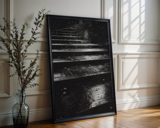 Urban Photography | Moody Black and White Photography Print | Minimalist Poster black and white photo print, minimalist monochrome wall art poster for modern interiors, Monohaus