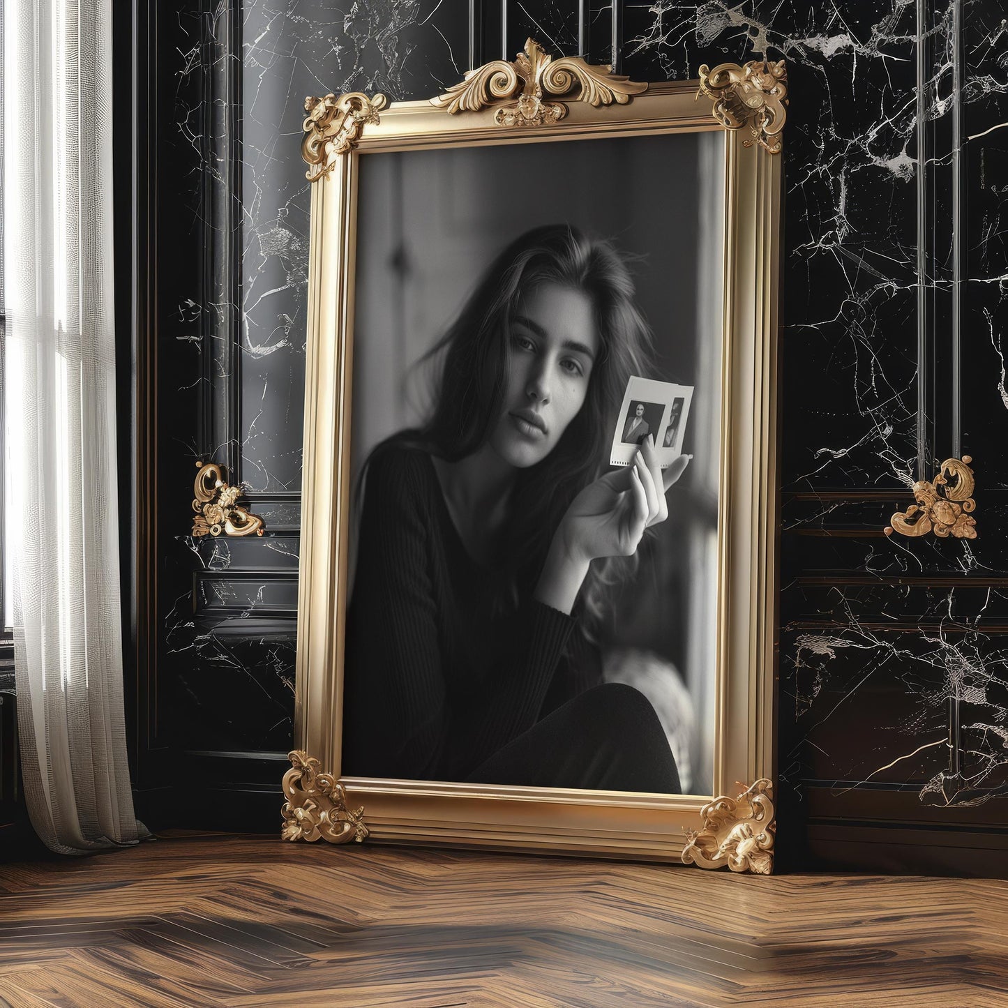 Minimal Wall Art Luxury Fashion | Black and White Fine Art Photography Print wall art print, minimalist black and white poster, modern Scandinavian wall decor, Monohaus