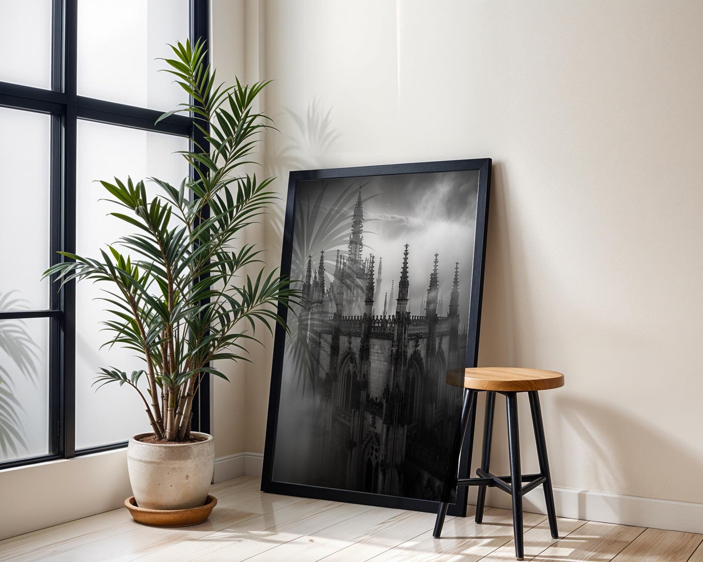 World Landmark | Gothic Cathedral Photography Print | Moody Architecture Wall Art