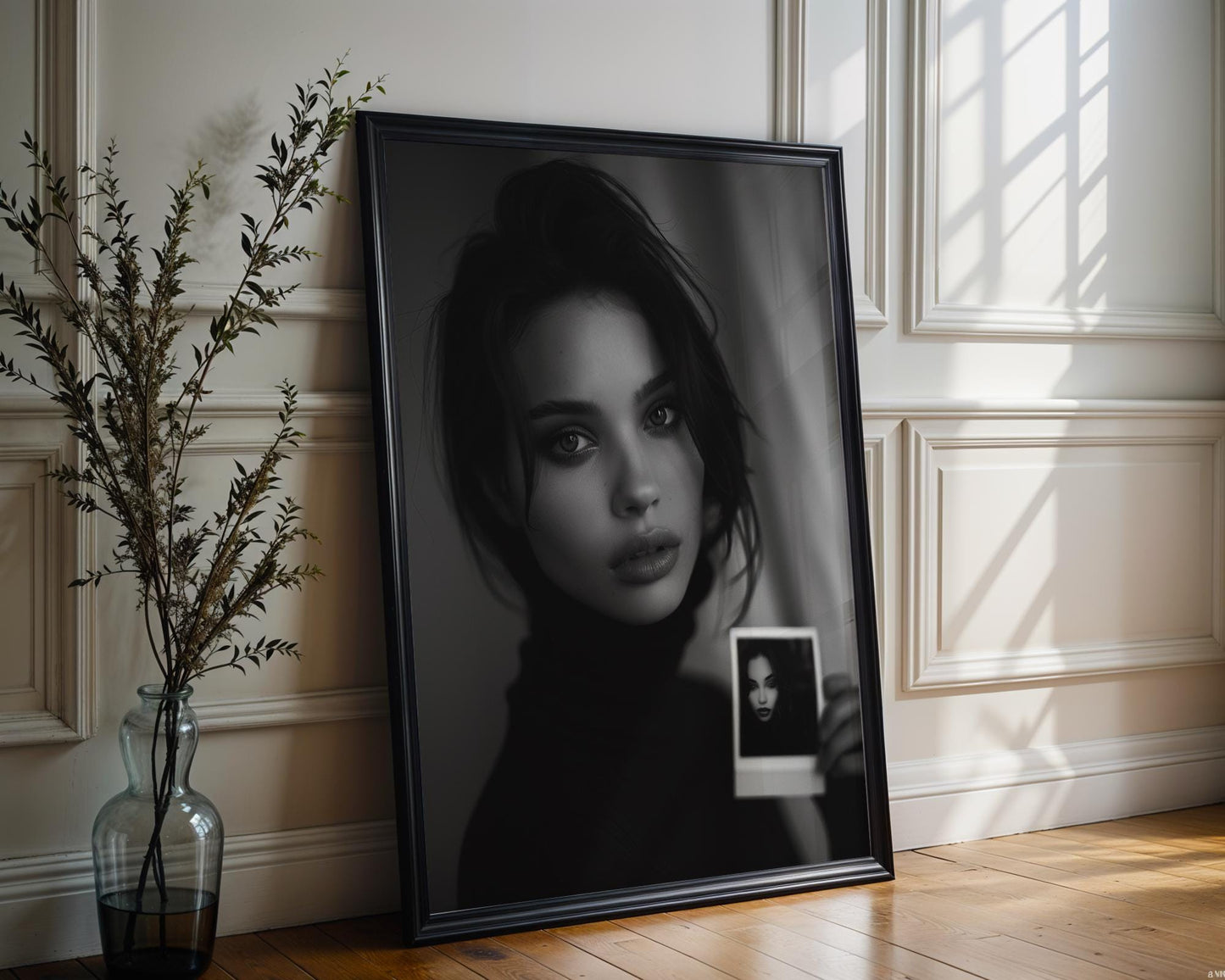 Minimal Wall Art Luxury Fashion | Black and White Fine Art Photography Print wall art print, minimalist black and white poster, modern Scandinavian wall decor, Monohaus