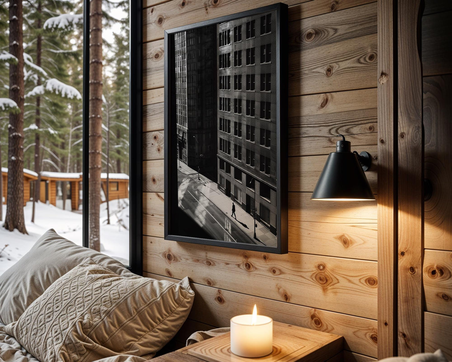 Urban Photography | Black and White Architectural Photography Print | Minimalist Building Shadows wall art print, black and white architectural poster, minimalist modern Scandinavian wall decor, Monohaus