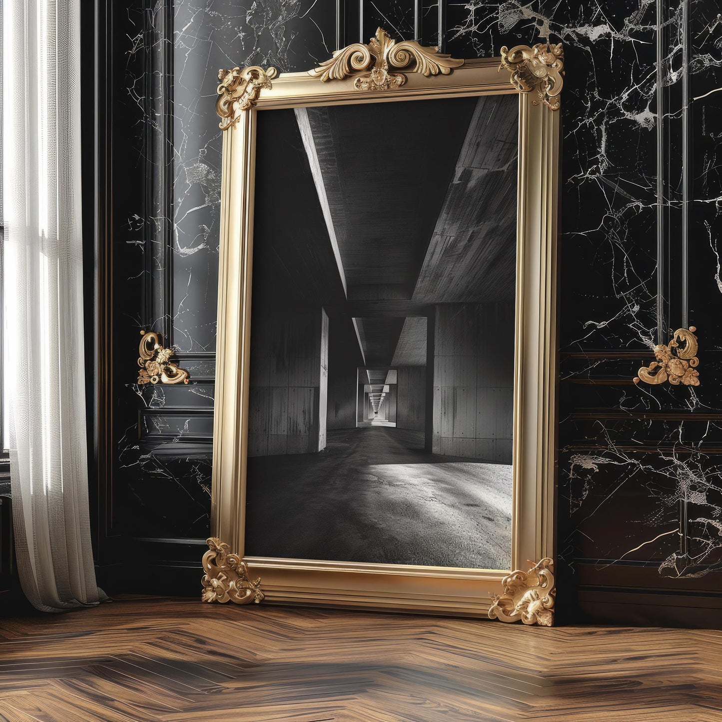 Urban Photography | Concrete Architecture Fine Art Print | Black and White Minimalist Photography wall art print, black and white architectural poster, minimalist modern Scandinavian wall decor, Monohaus