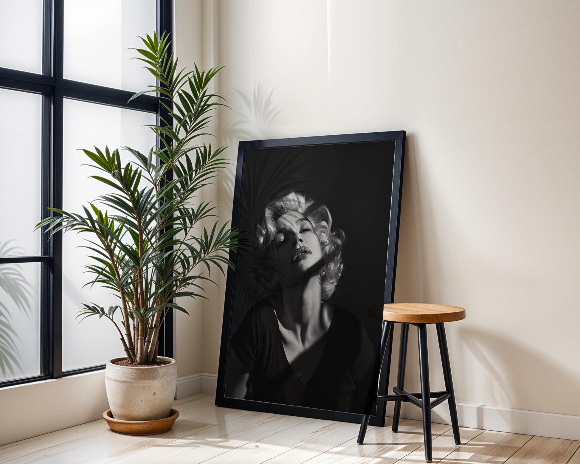 Minimal Wall Art Luxury Fashion | Black and White Fine Art Photography Print wall art print, minimalist black and white poster, modern Scandinavian wall decor, Monohaus