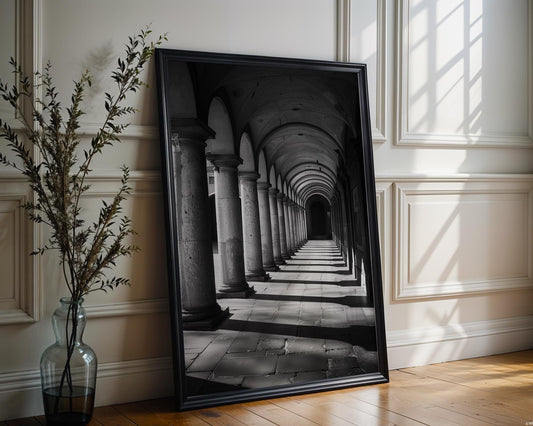 World Landmark | Bologna Portico Print | Italian Architecture Photography, Minimalist Wall Art