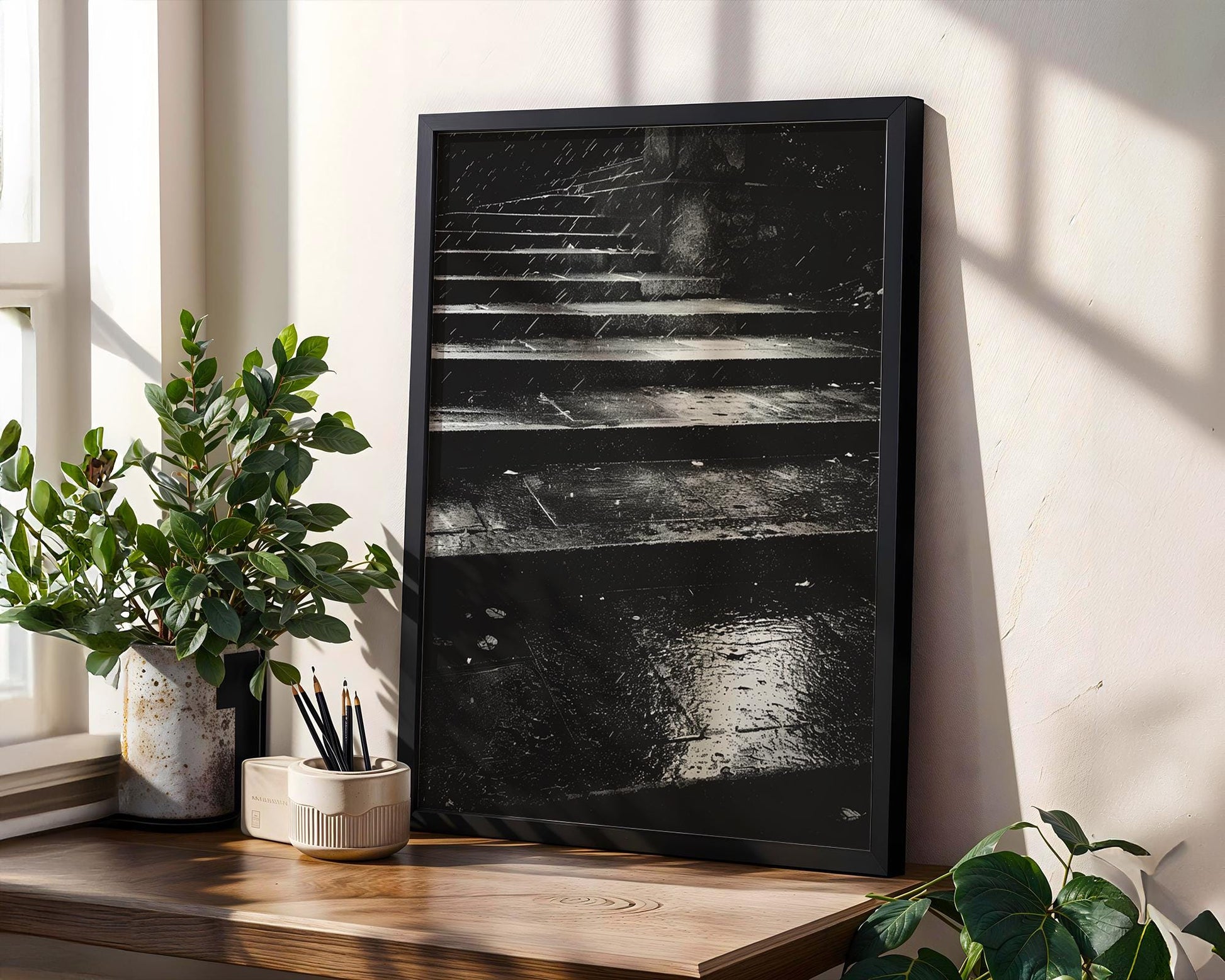 Urban Photography | Moody Black and White Photography Print | Minimalist Poster black and white photo print, minimalist monochrome wall art poster for modern interiors, Monohaus
