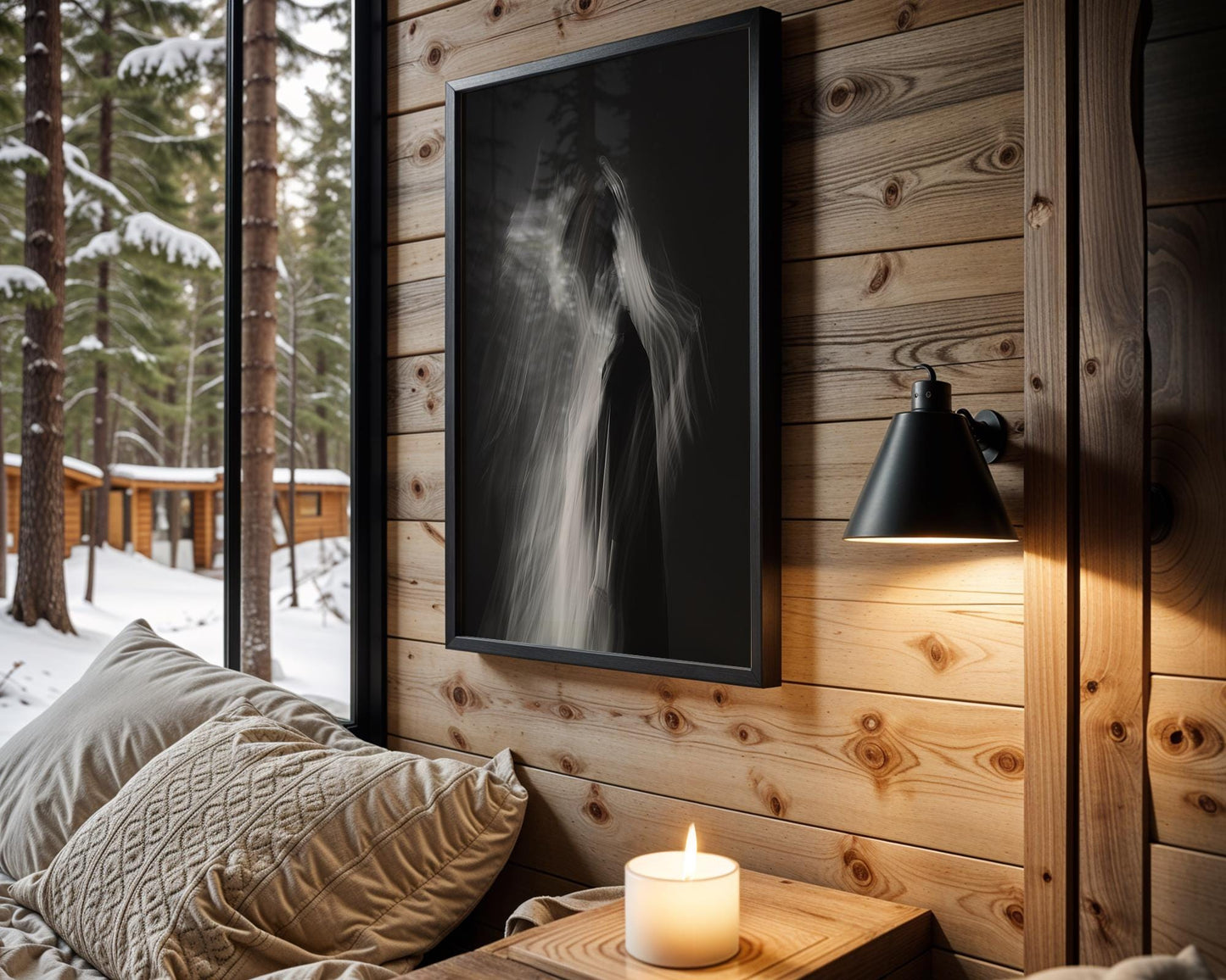 Abstract Light Motion Photography Print | Modern Minimalist Wall Art abstract wall art print, geometric minimalist poster, modern Scandinavian decor, Monohaus