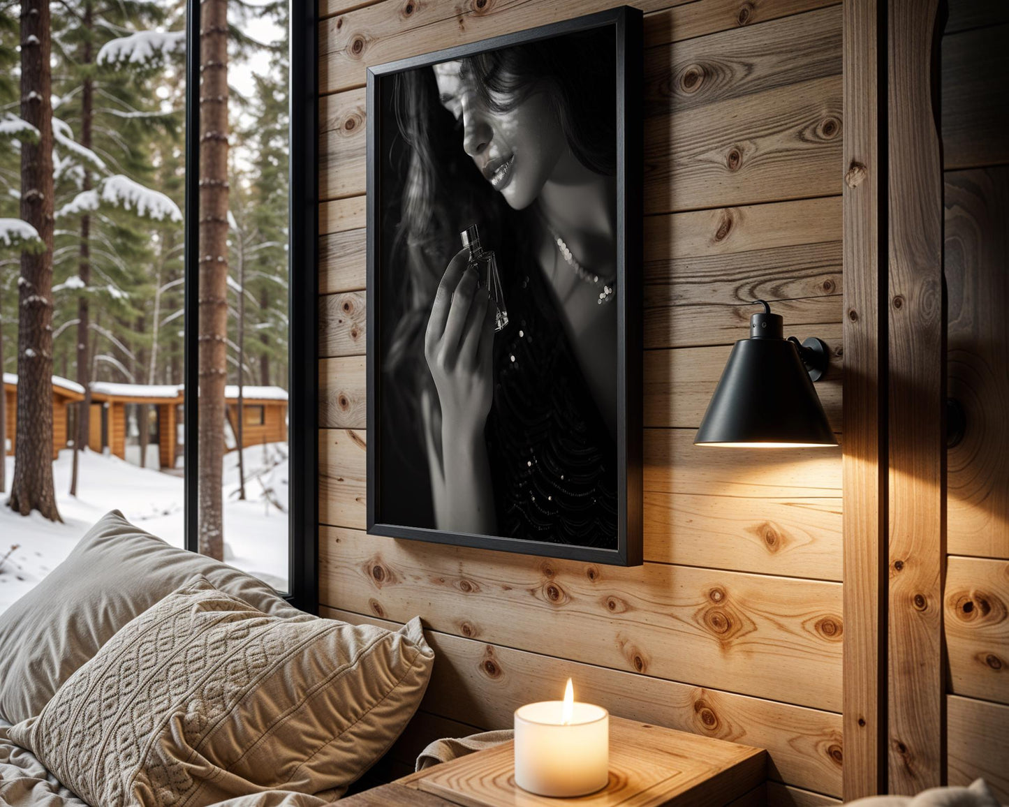 Minimal Wall Art | Retro Paris Fashion Print |  Monochrome Photography wall art print, minimalist black and white poster, modern Scandinavian wall decor, Monohaus