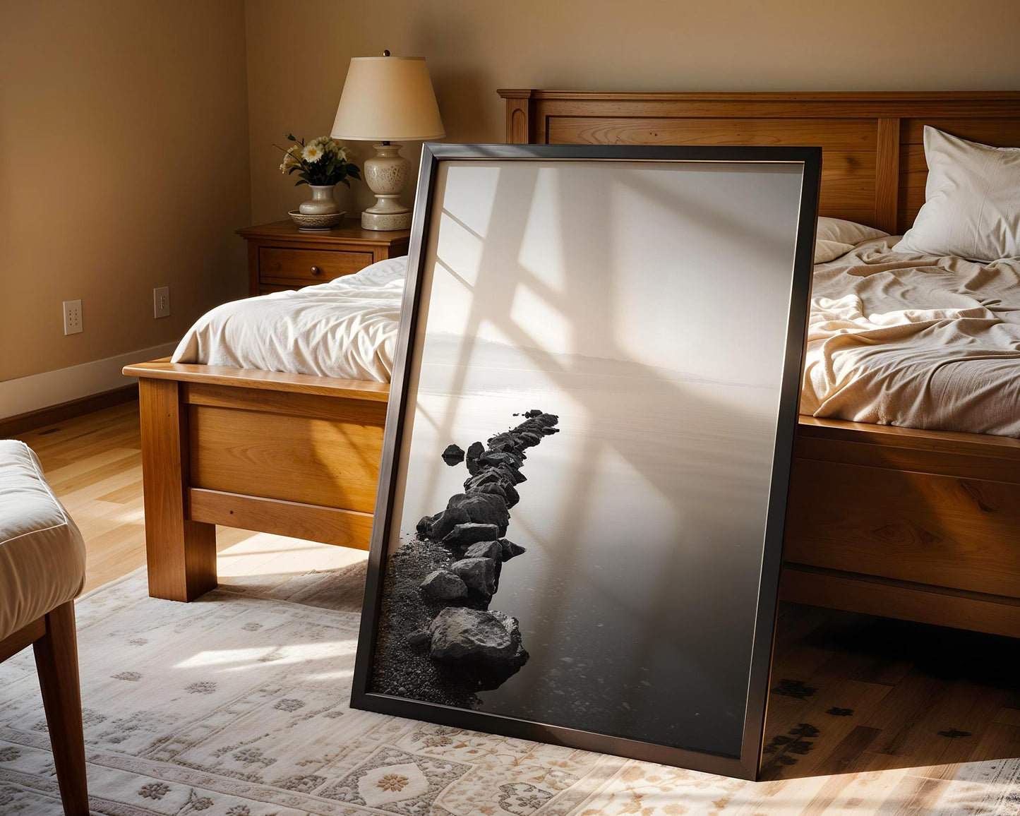 World Landmark | Lake Geneva Photography Print | Swiss Alps Minimalist Wall Art