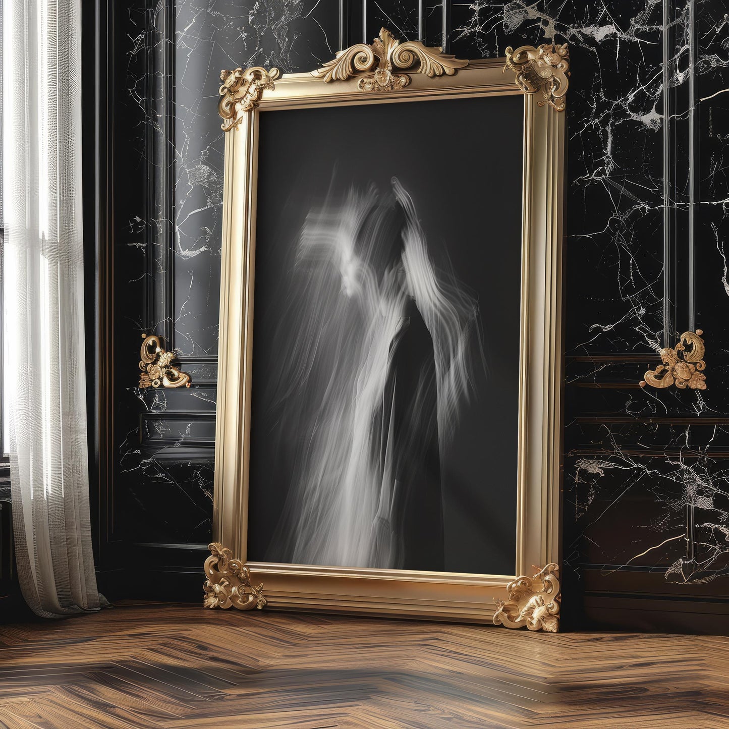 Abstract Light Motion Photography Print | Modern Minimalist Wall Art abstract wall art print, geometric minimalist poster, modern Scandinavian decor, Monohaus