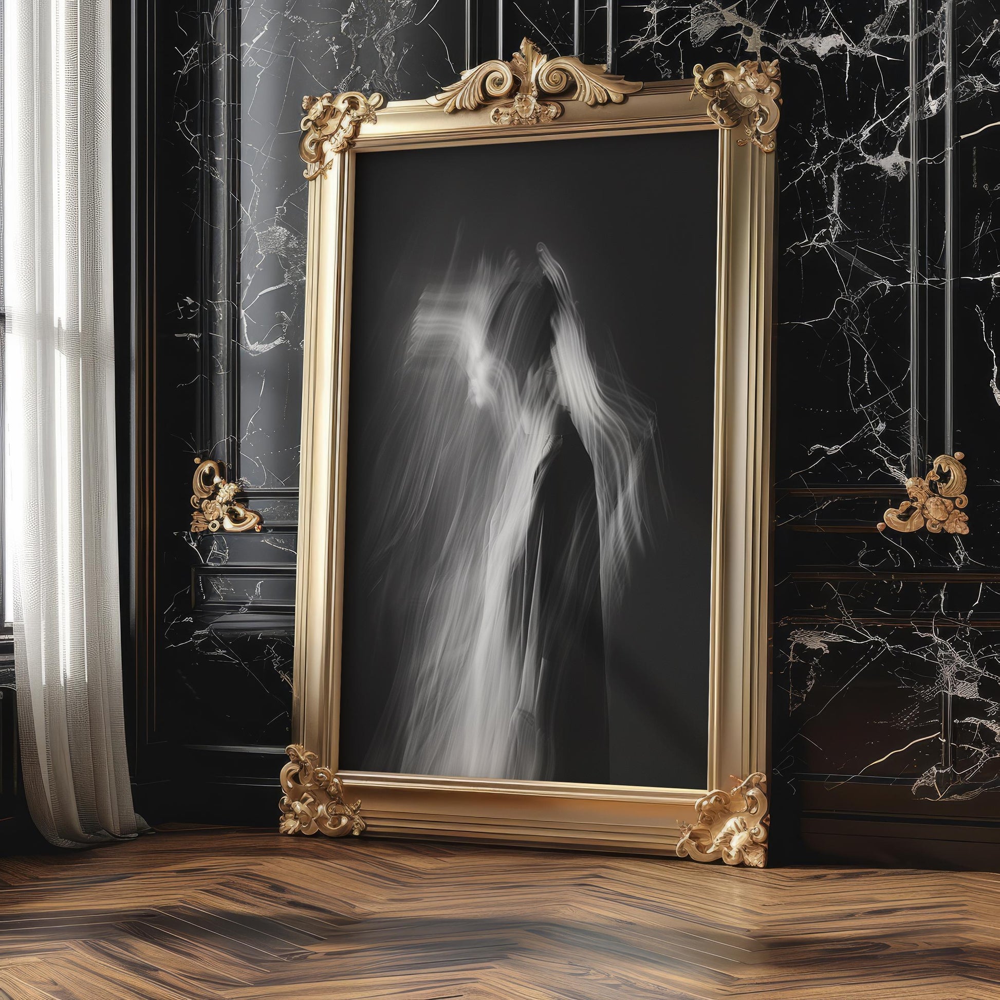 Abstract Light Motion Photography Print | Modern Minimalist Wall Art abstract wall art print, geometric minimalist poster, modern Scandinavian decor, Monohaus