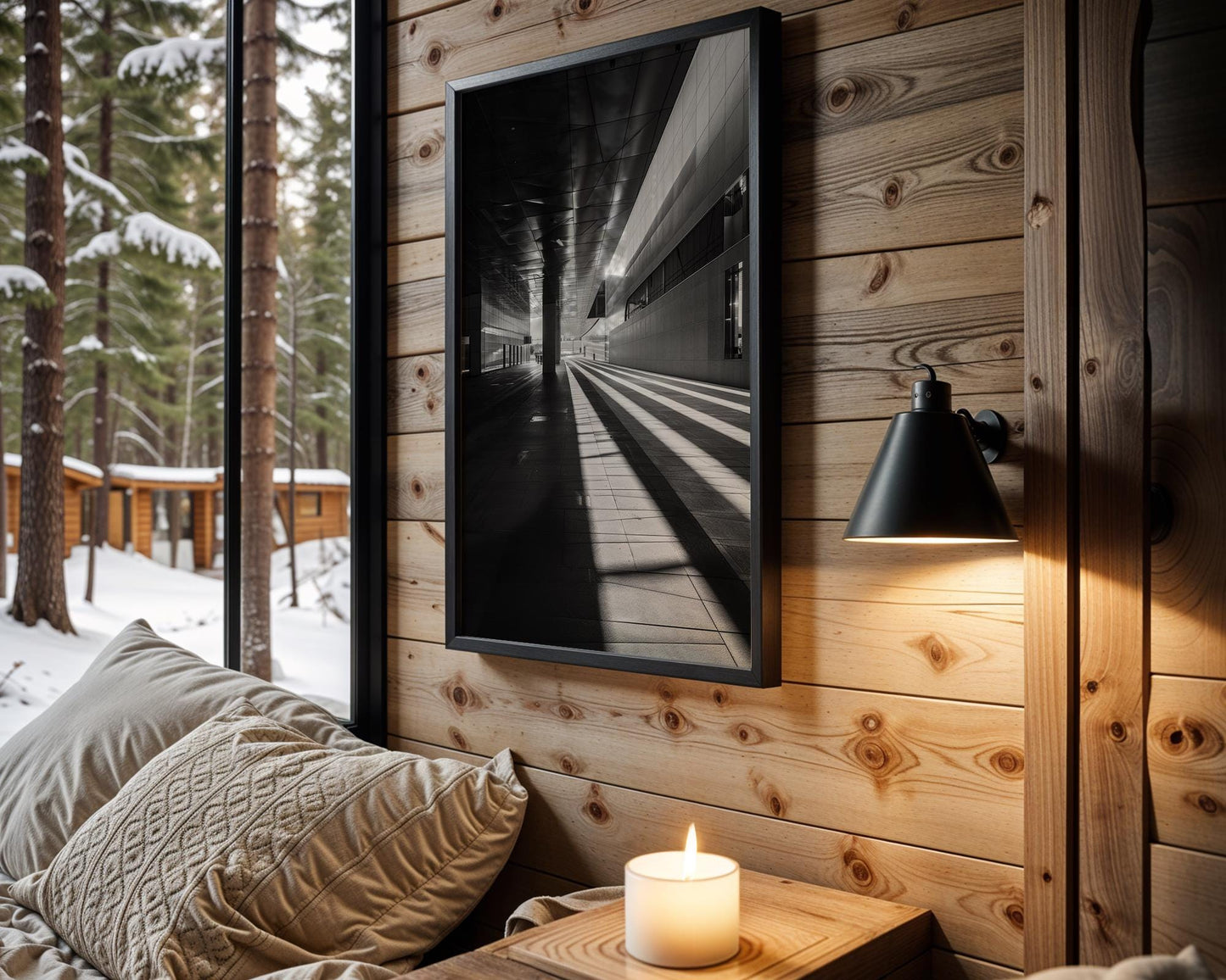 Urban Photography | Abstract Modern Architectural Print Black and White wall art print, black and white architectural poster, minimalist modern Scandinavian wall decor, Monohaus