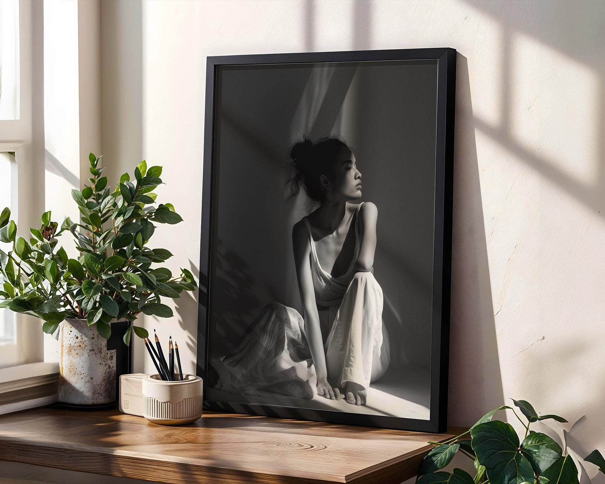 Minimal Wall Art | Retro Paris Fashion Print |  Luxury Photography wall art print, minimalist black and white poster, modern Scandinavian wall decor, Monohaus