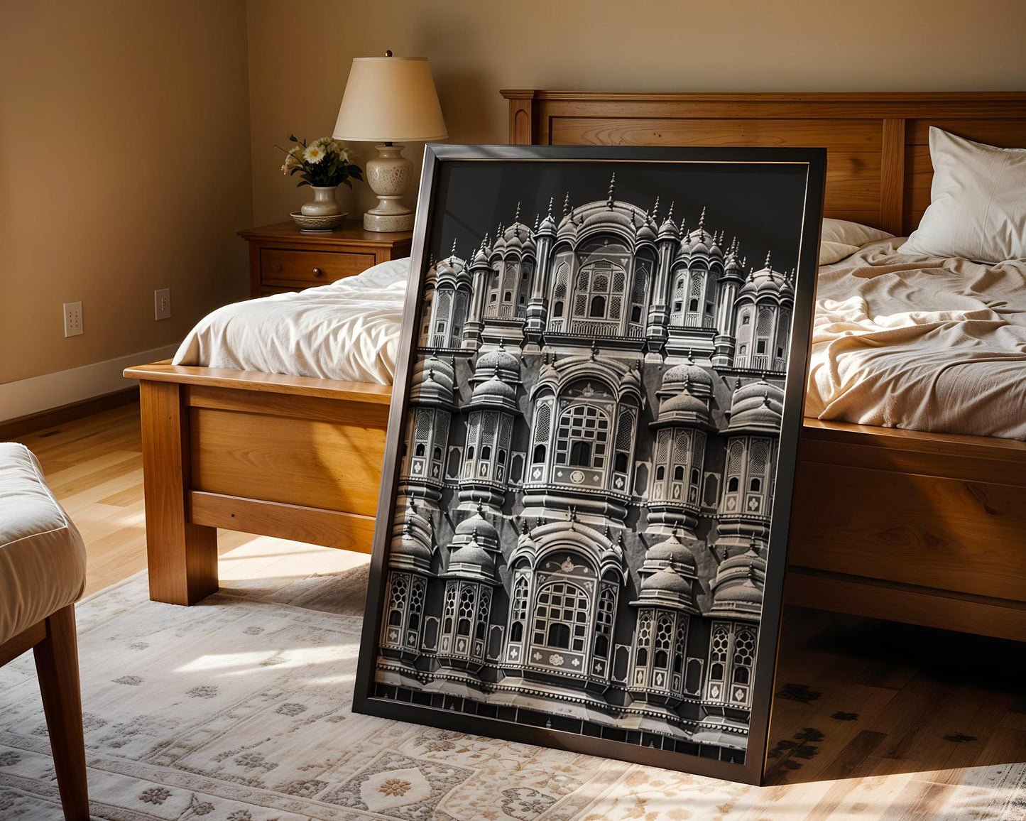 World Landmark | Hawa Mahal Print | Jaipur Indian Architecture Photography