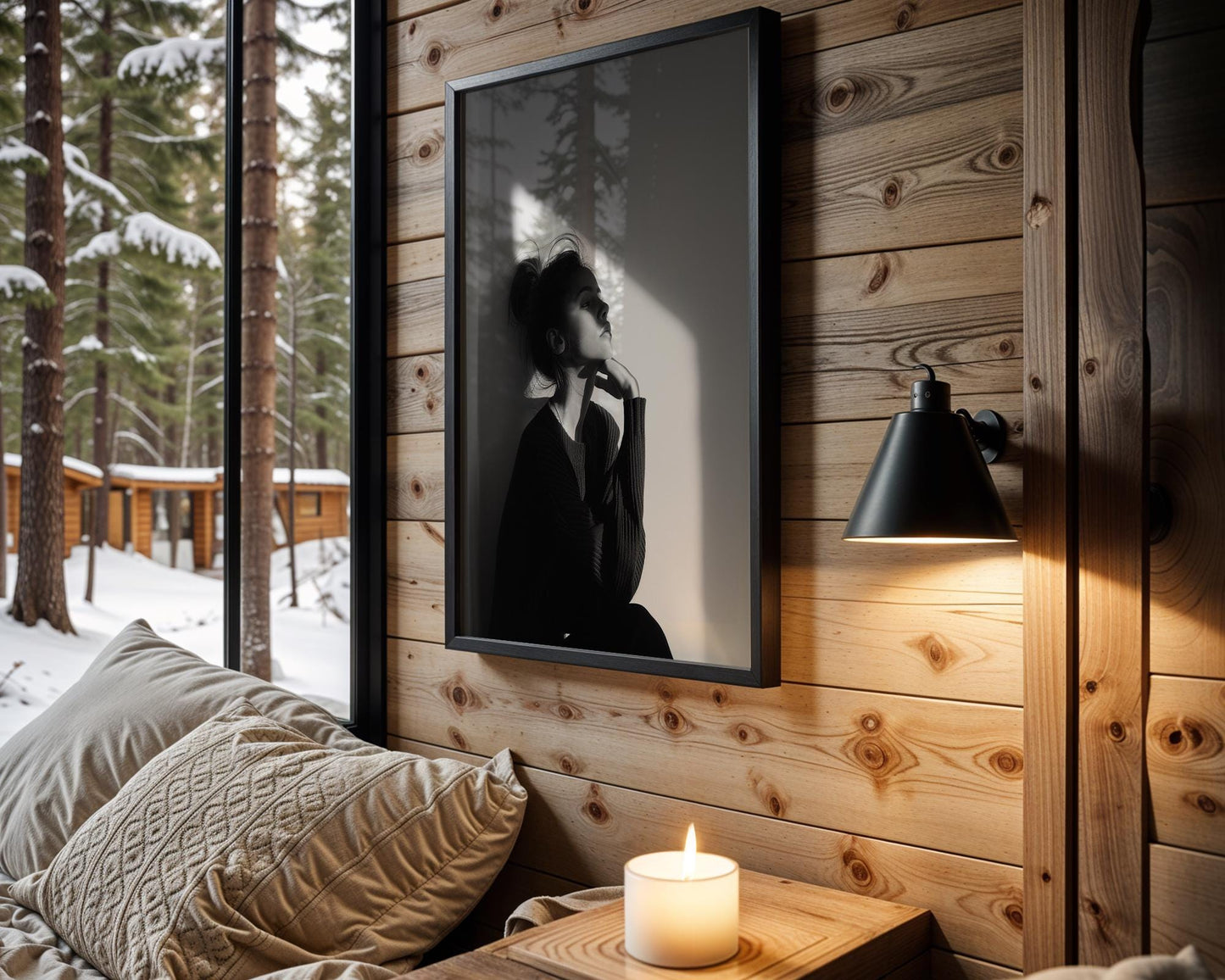 Minimal Wall Art Luxury Fashion | Black and White Fine Art Photography Print wall art print, minimalist black and white poster, modern Scandinavian wall decor, Monohaus