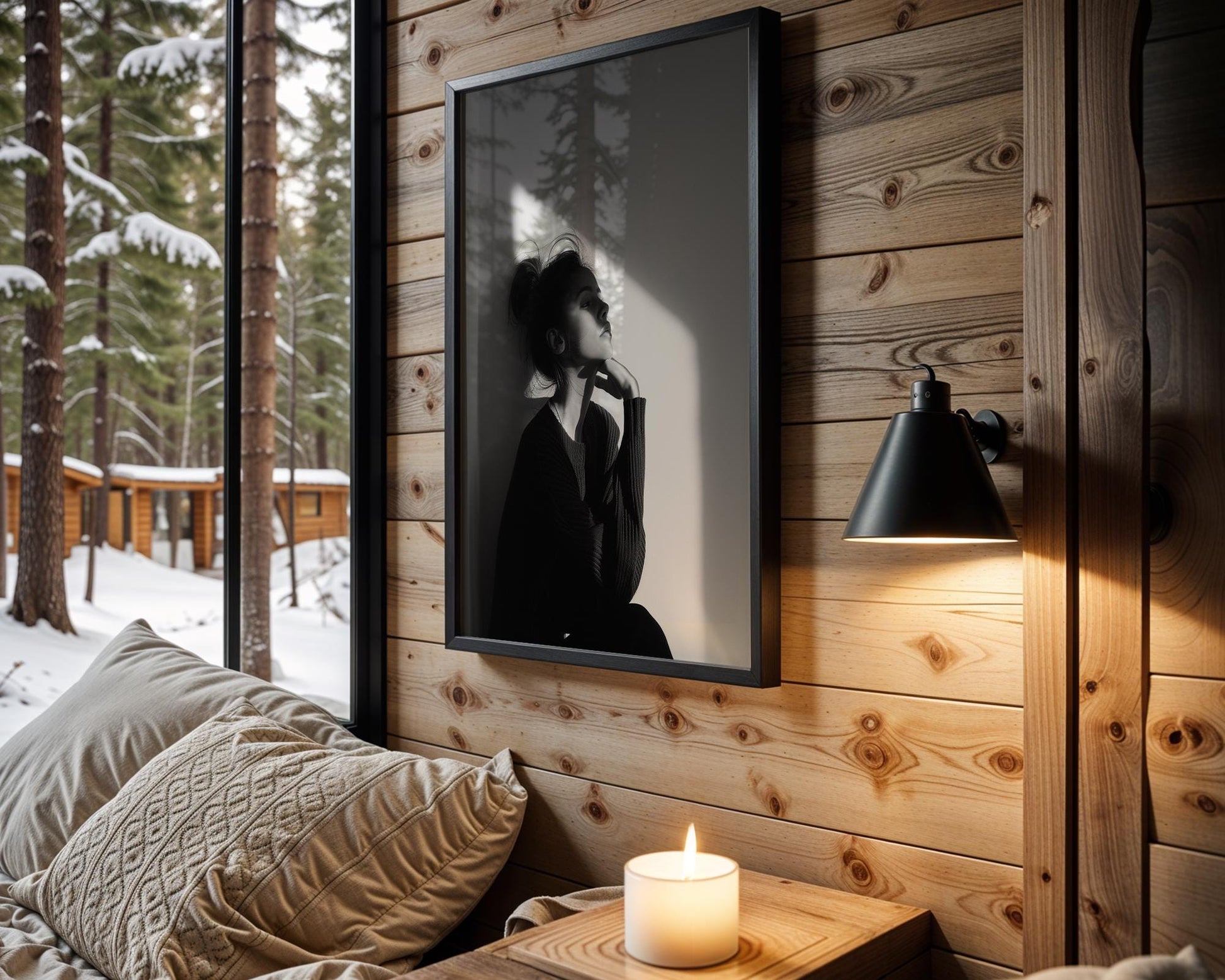 Minimal Wall Art Luxury Fashion | Black and White Fine Art Photography Print wall art print, minimalist black and white poster, modern Scandinavian wall decor, Monohaus