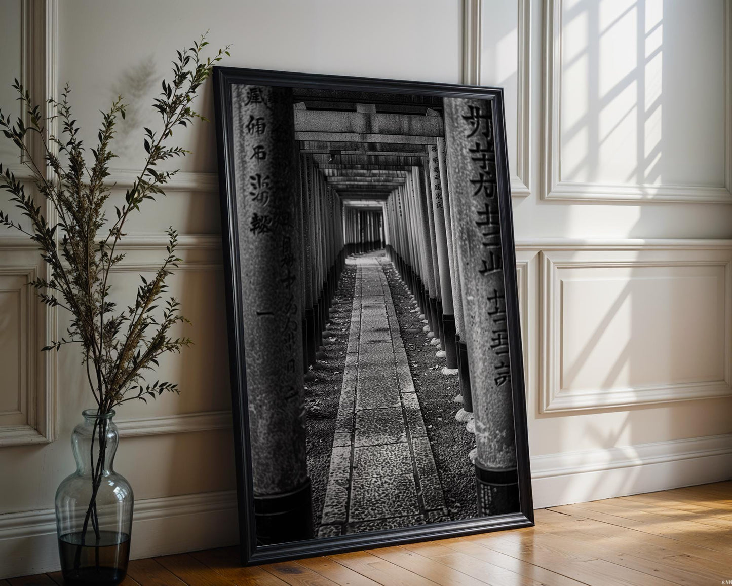 World Landmark | Fushimi Inari Torii Gates Print | Kyoto Japan Photography, Minimalist Wall Art