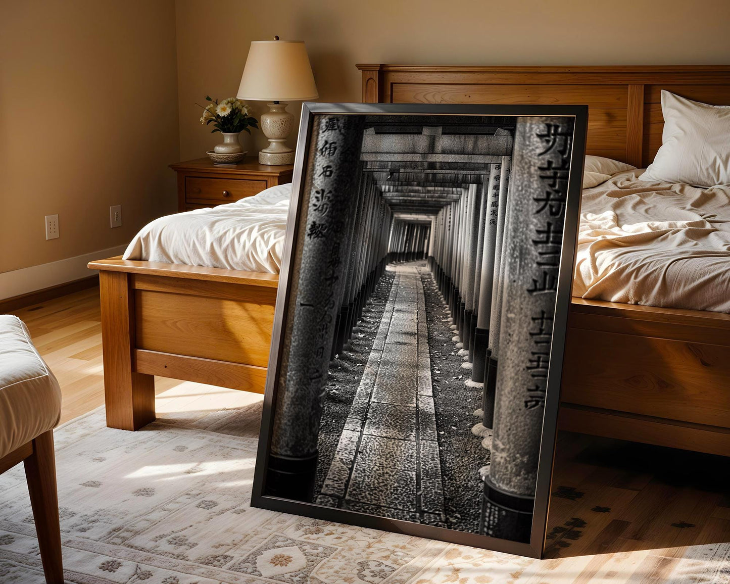 World Landmark | Fushimi Inari Torii Gates Print | Kyoto Japan Photography, Minimalist Wall Art