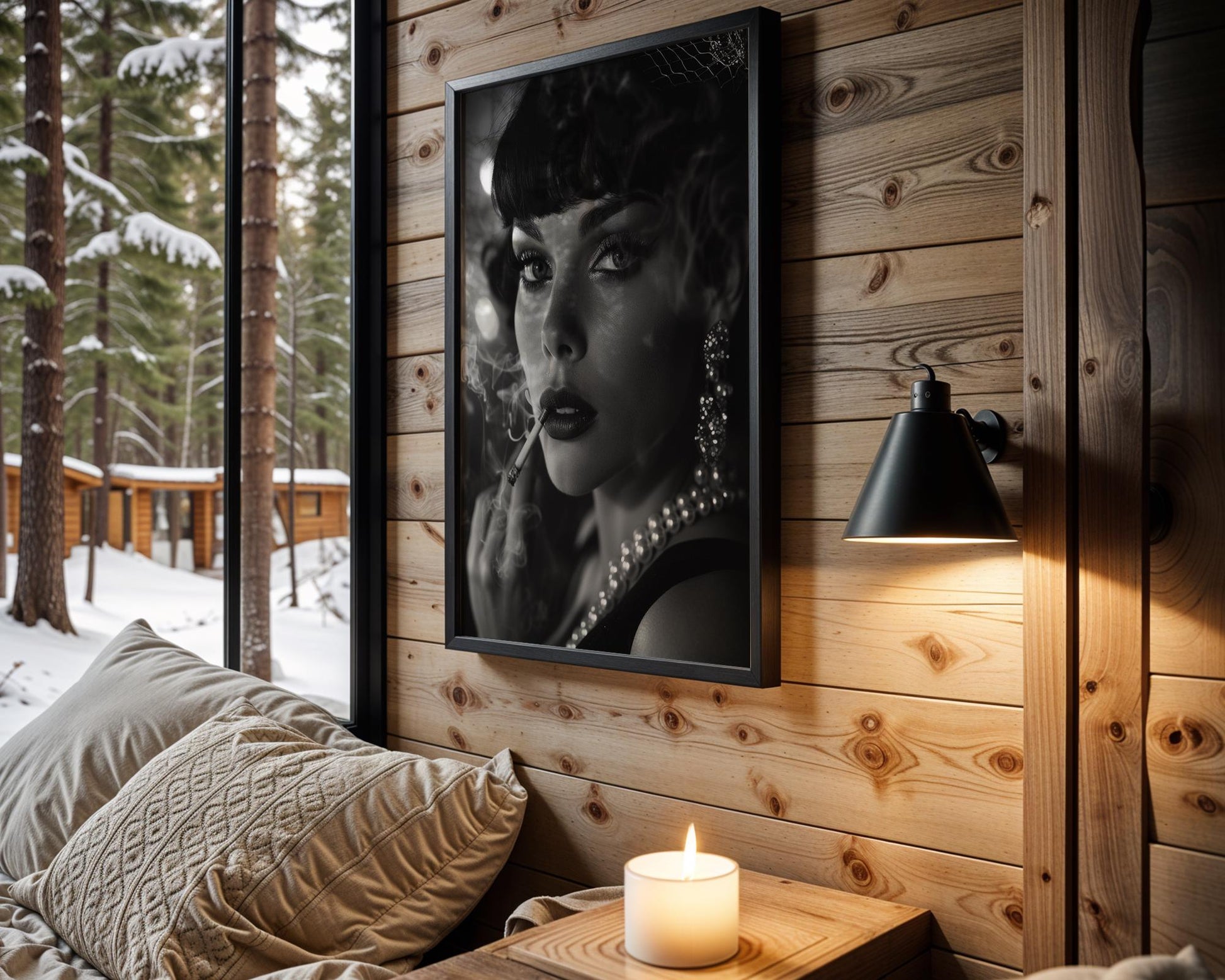 Minimal Wall Art | Retro Paris Fashion Print |  Luxury Photography wall art print, minimalist black and white poster, modern Scandinavian wall decor, Monohaus