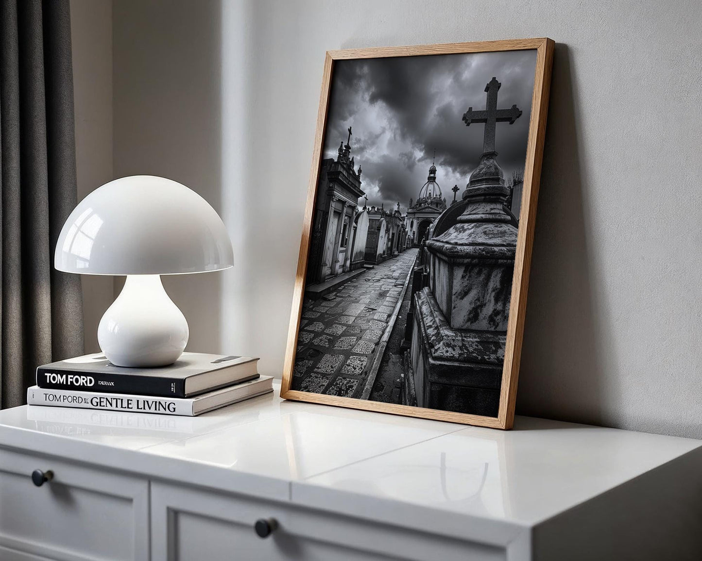 World Landmark | Recoleta Cemetery Print | Buenos Aires Gothic Architecture Photography