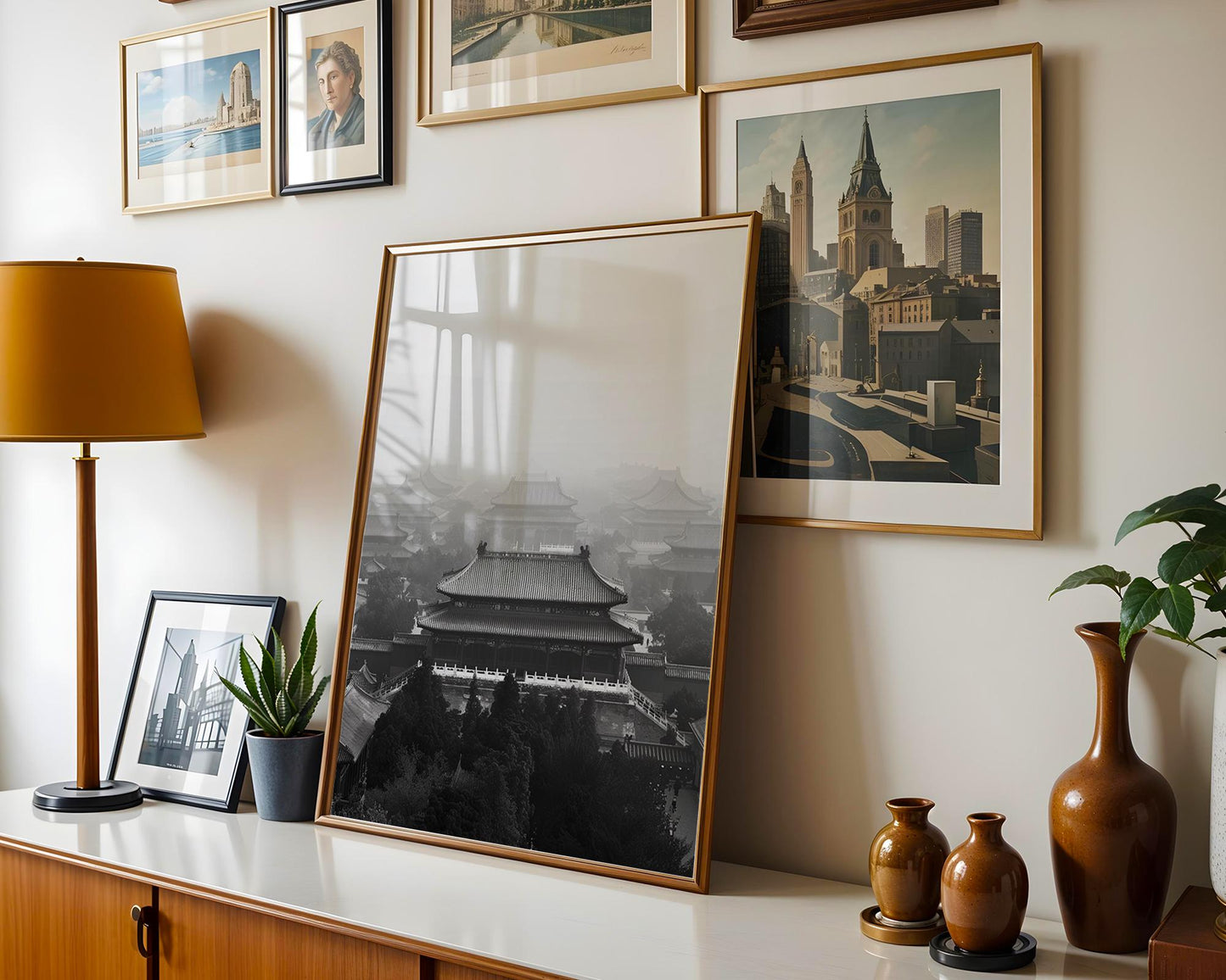 World Landmark | Forbidden City Print | Beijing Black and White Photography