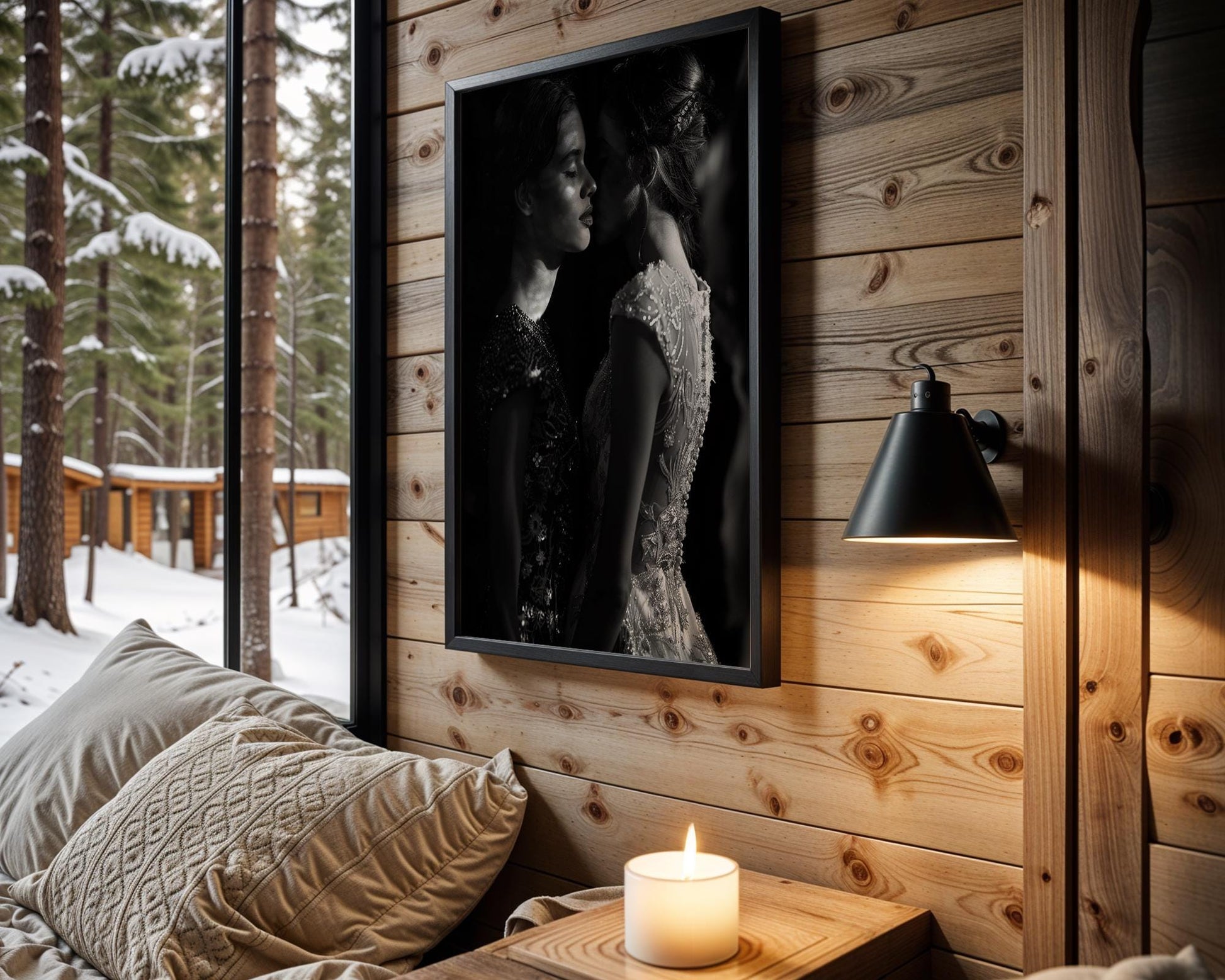 Minimal Wall Art Black and White Fashion Portrait | Modern Minimalist Fine Art Print wall art print, minimalist black and white poster, modern Scandinavian wall decor, Monohaus