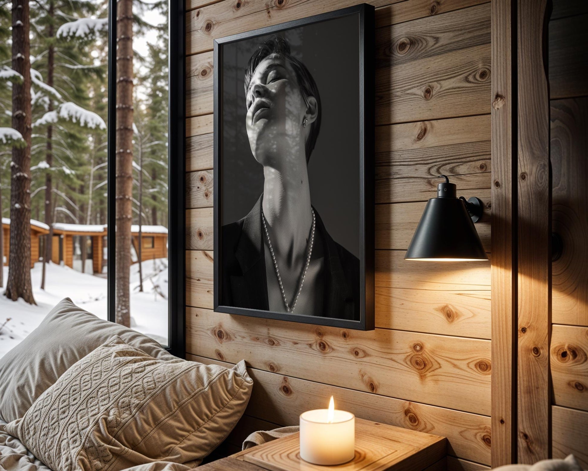 Minimal Wall Art | Retro Paris Fashion Print |  Luxury Photography wall art print, minimalist black and white poster, modern Scandinavian wall decor, Monohaus