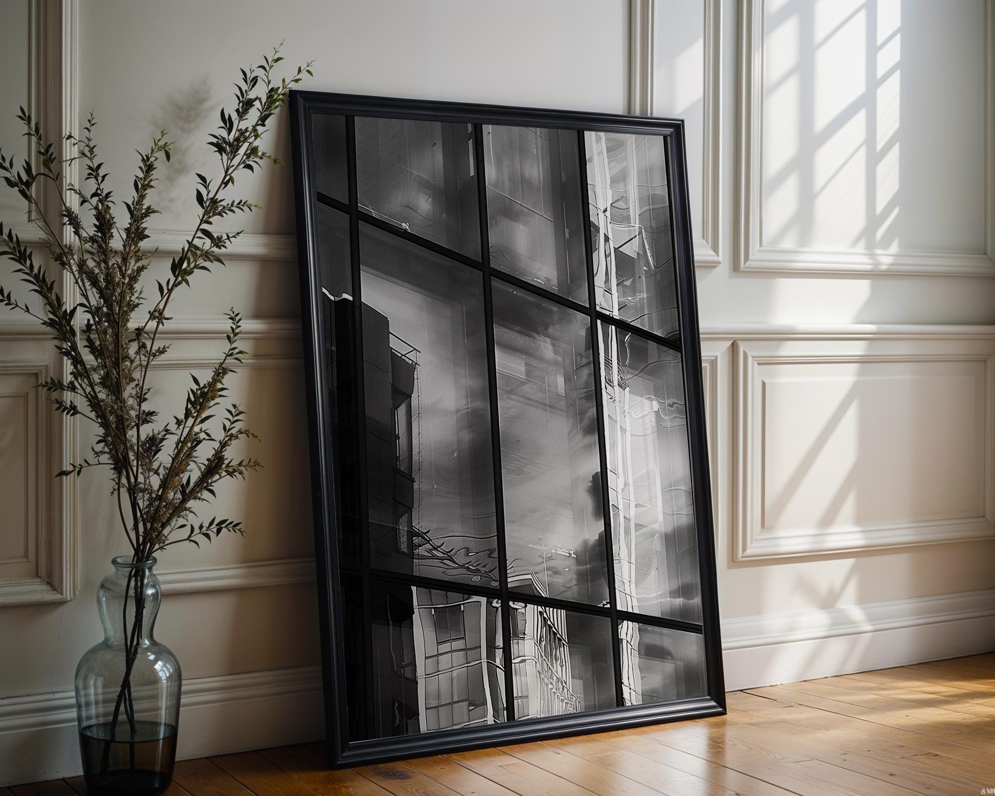 Minimal Wall Art | Retro Paris Fashion Print |  Glamour Photography wall art print, minimalist black and white poster, modern Scandinavian wall decor, Monohaus